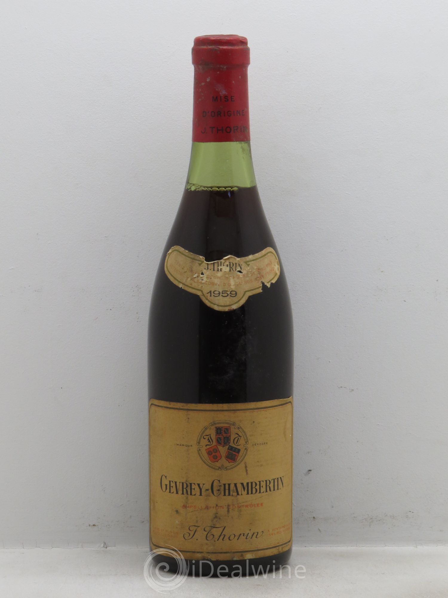 Gevrey-Chambertin J.Thorin 1959 - Lot of 1 bottle - 0