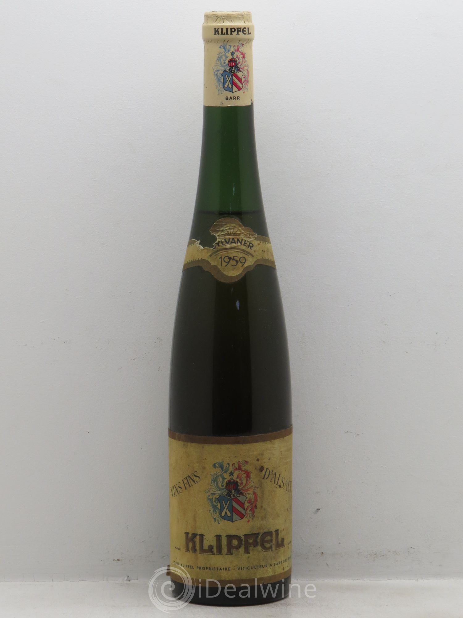 Sylvaner Domaine Klipfel (sans prix de réserve - no reserve) 1959 - Posten von 1 Flasche - 0