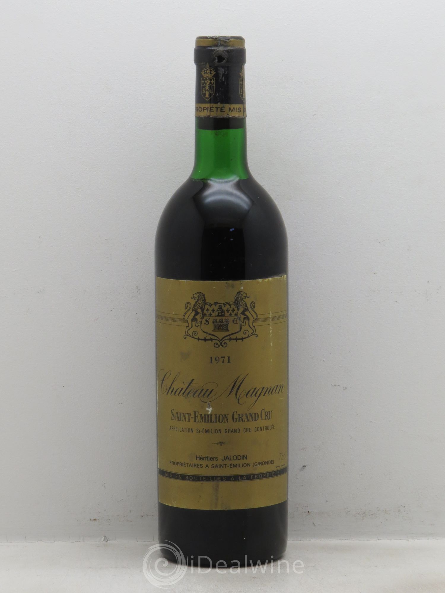 Saint-Émilion Château Magnan 1971 - Posten von 1 Flasche - 0