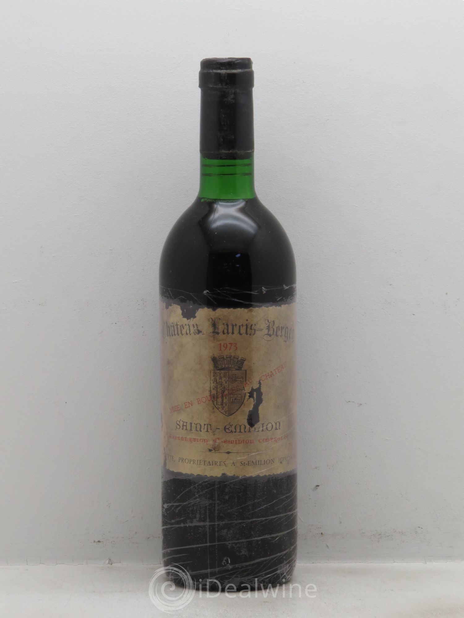 Saint-Émilion Château Larcis Bergen (sans prix de réserve - no reserve) 1973 - Posten von 1 Flasche - 0
