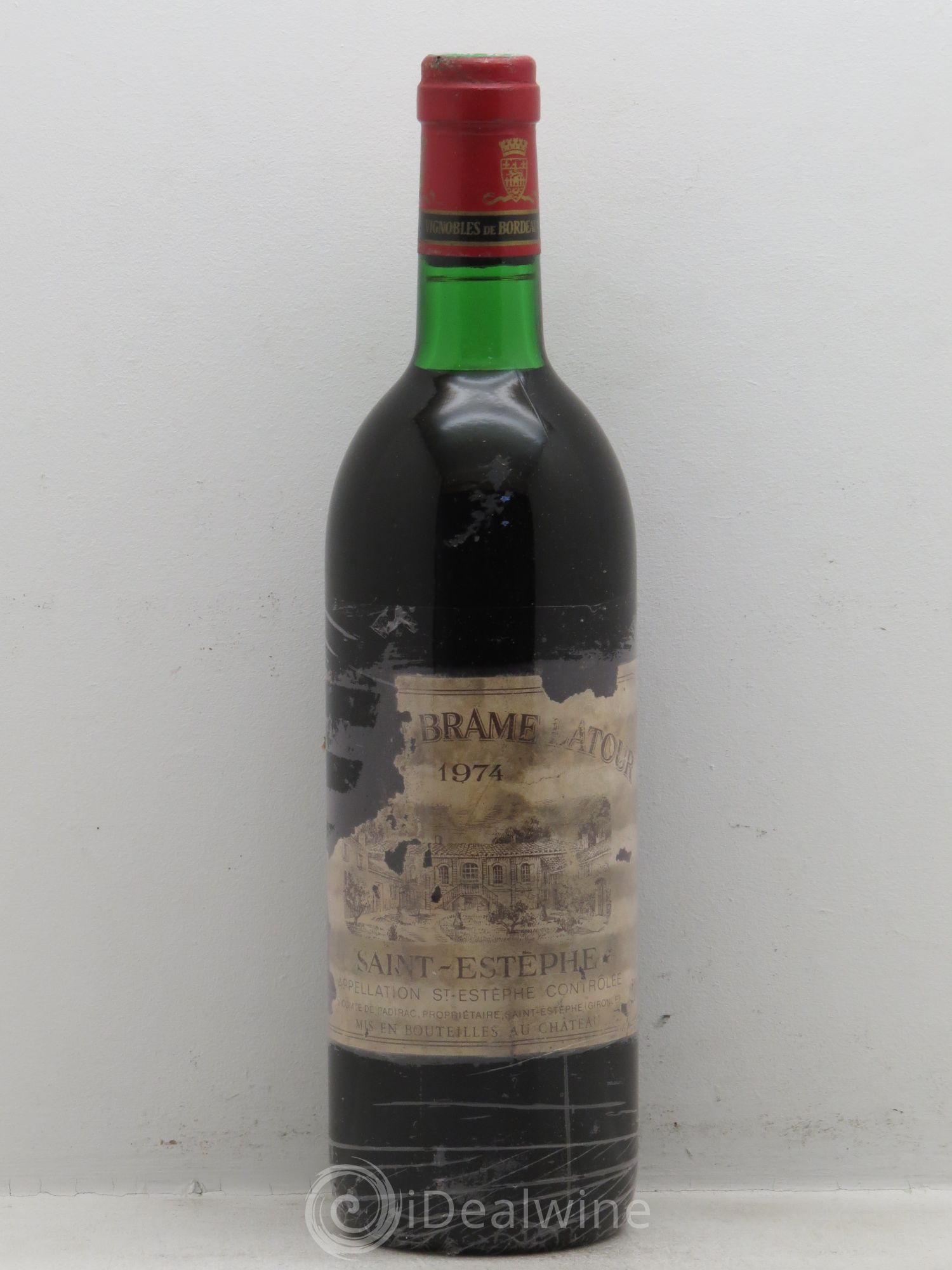 Château Saint-Estèphe Château Brame Latour (sans prix de réserve) 1974 - Posten von 1 Flasche - 0