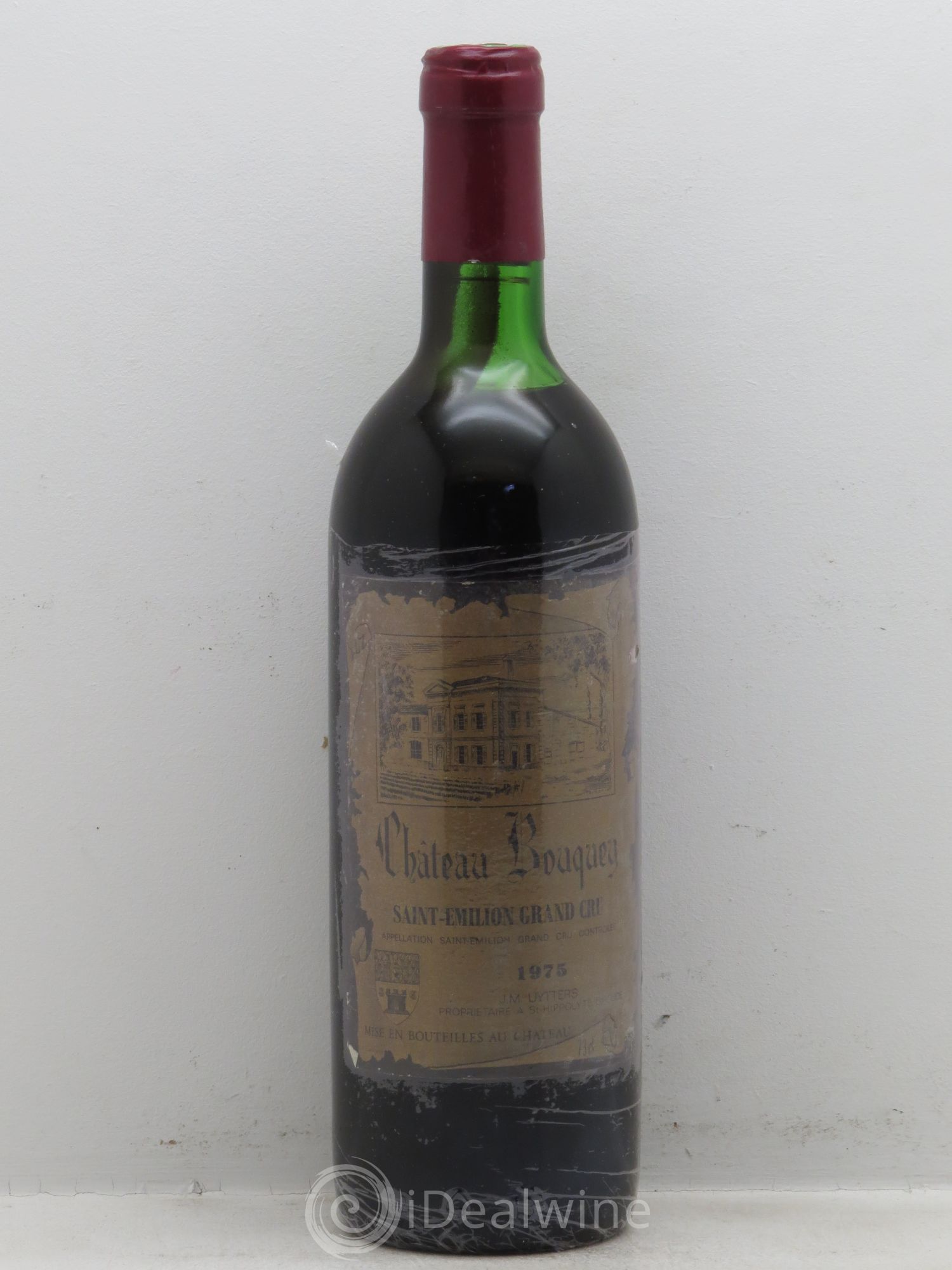 Saint-Émilion Château Bouquey (sans prix de réserve - no reserve) 1975 - Posten von 1 Flasche - 0