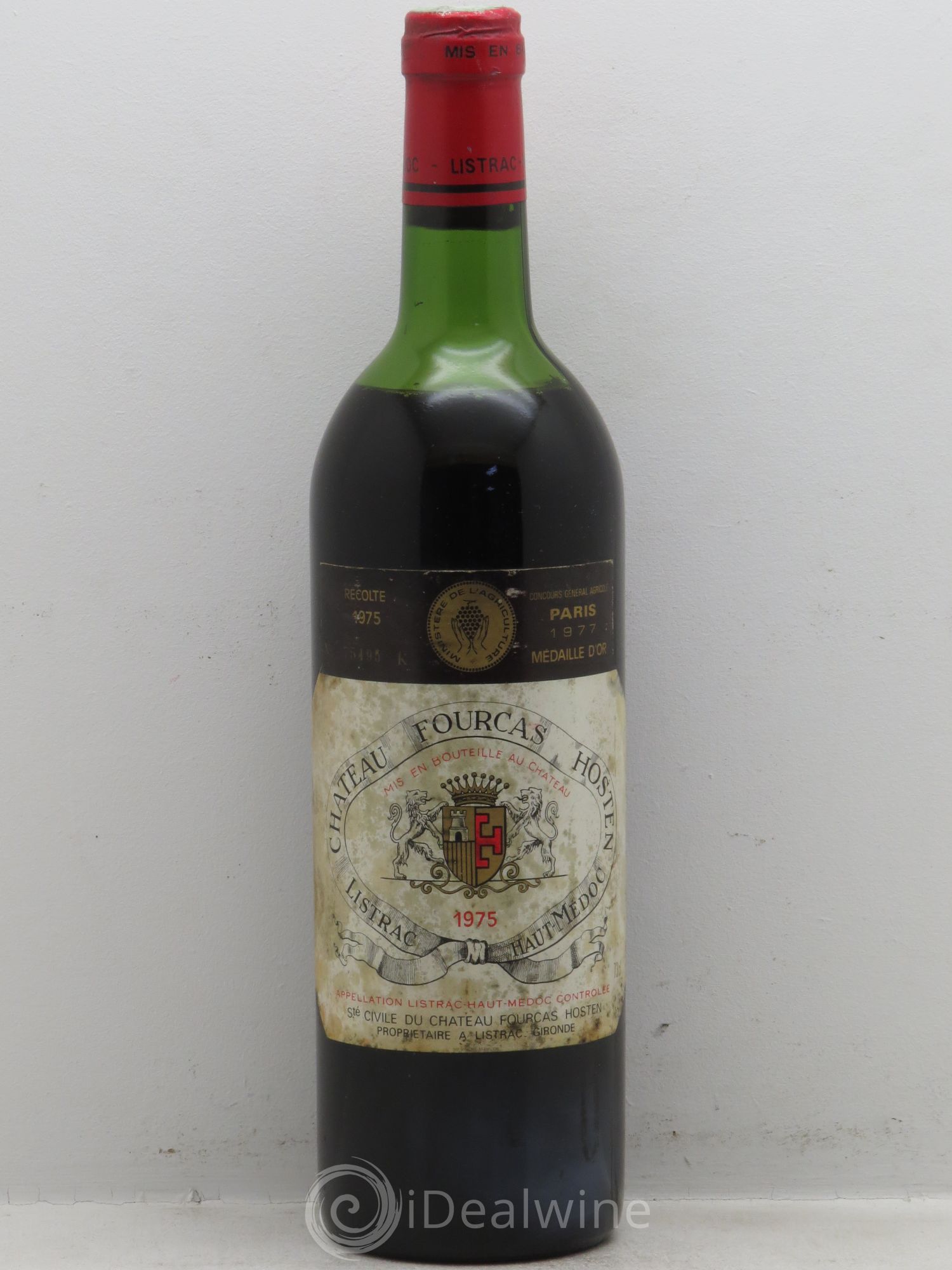 Haut Médoc Château Fourcas Hosten Listrac (sans prix de réserve - no reserve) 1975 - Posten von 1 Flasche - 0