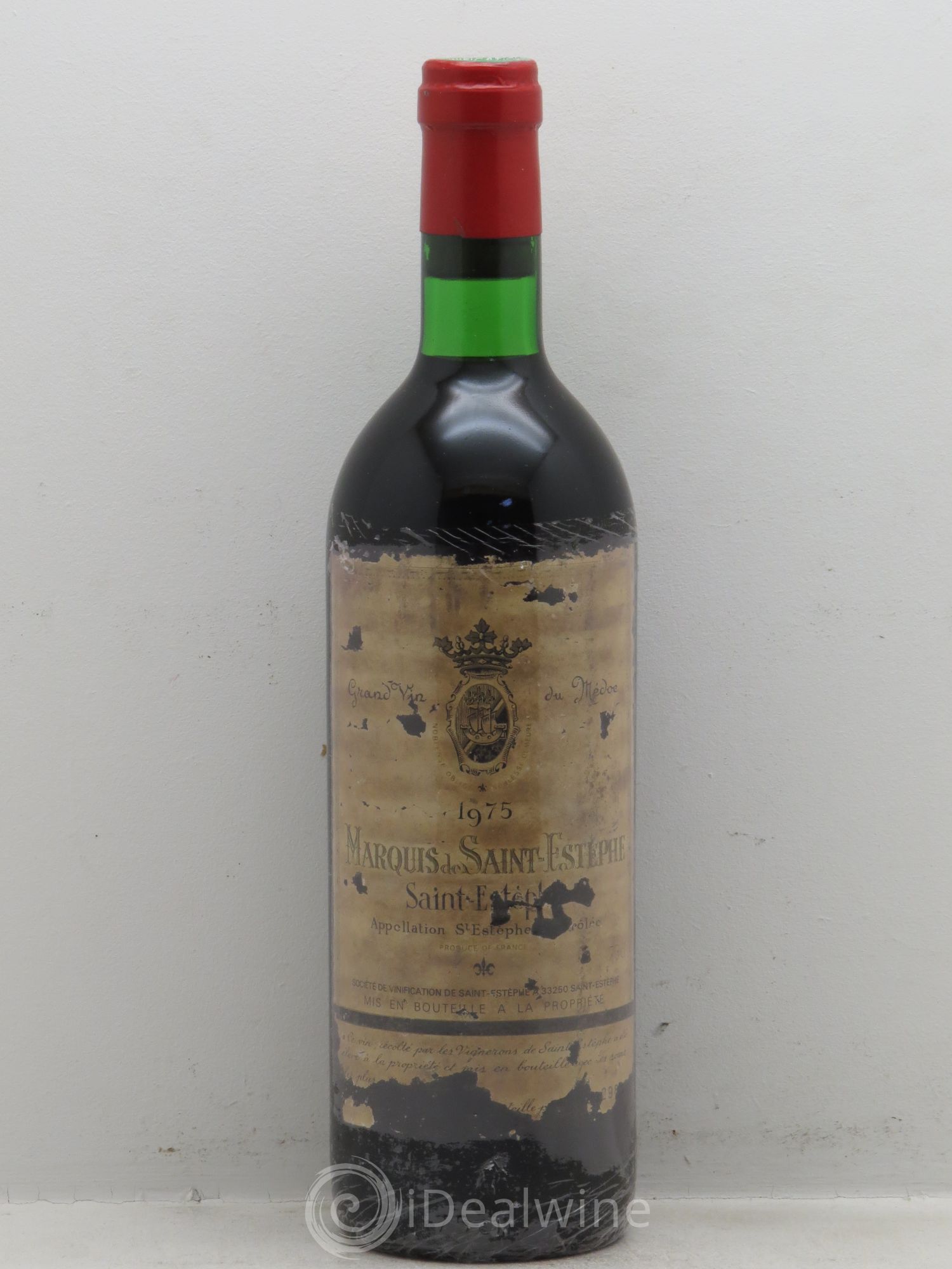 Marquis de Saint Estèphe 1975 - Lot de 1 bouteille - 0