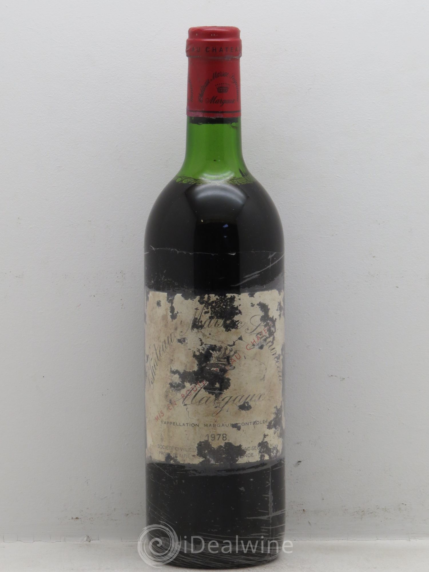 Château Marsac Séguineau Cru Bourgeois (sans prix de réserve-no reserve) 1978 - Posten von 1 Flasche - 0