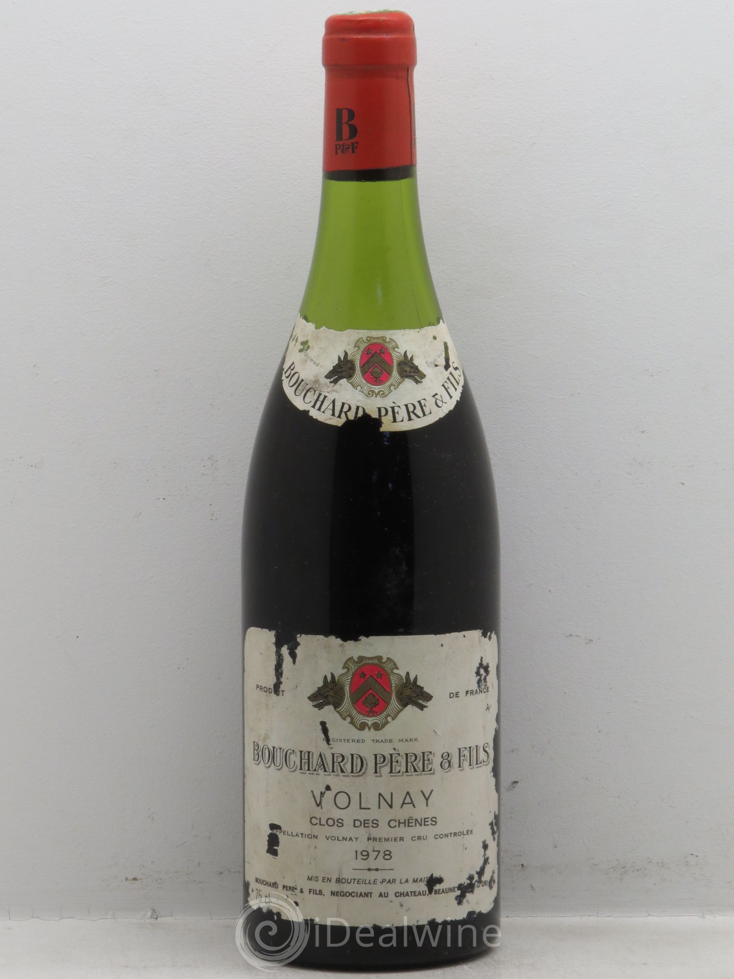 Volnay 1er Cru Clos des Chênes Bouchard Père & Fils null 1978 - Lot of 1 bottle - 0