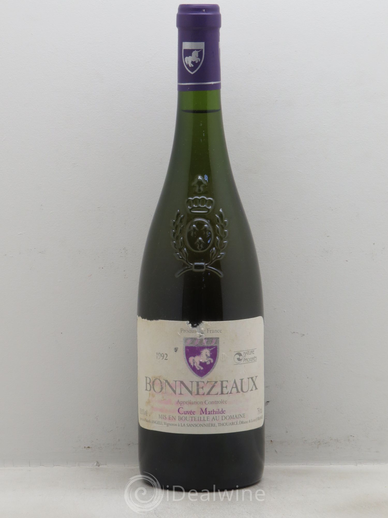 Bonnezeaux Mark Angeli (Domaine) - Ferme de la Sansonnière La Sansonnières Cuvée Mathilde 1992 - Lot de 1 bouteille - 0