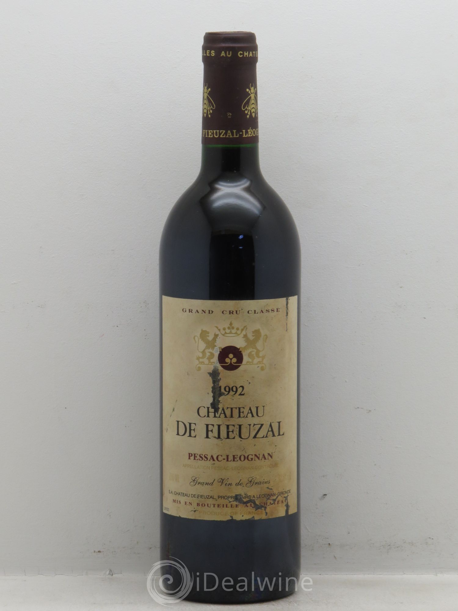 Château de Fieuzal Cru Classé de Graves null 1992 - Lot of 1 bottle - 0