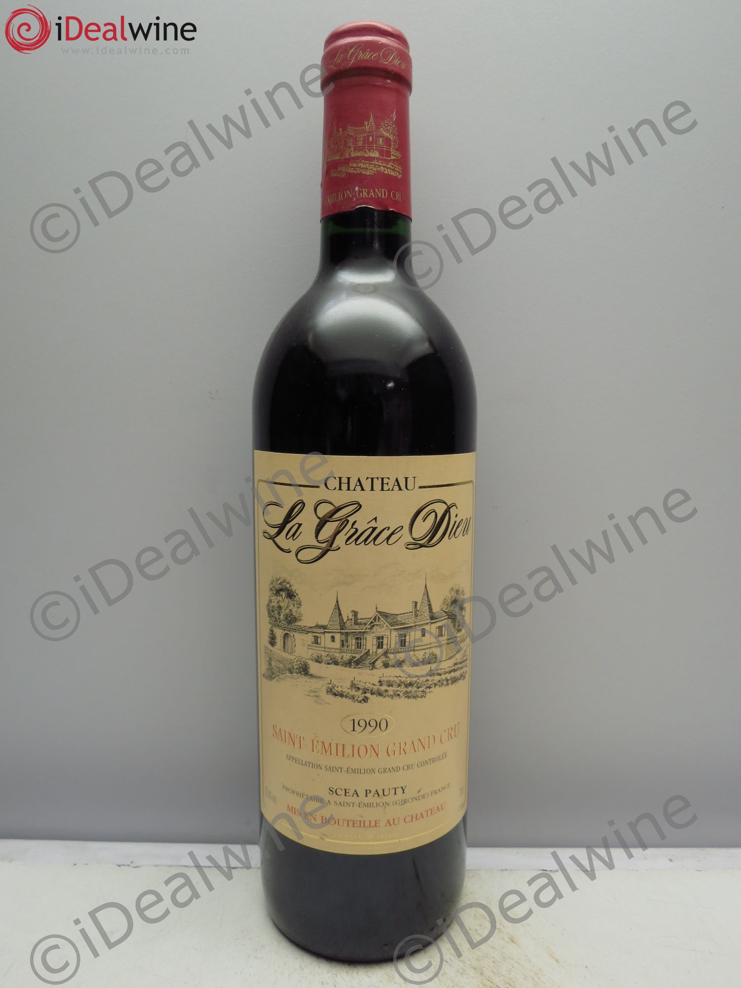 Château la Grâce Dieu 1990 - Lot de 1 bouteille - 0
