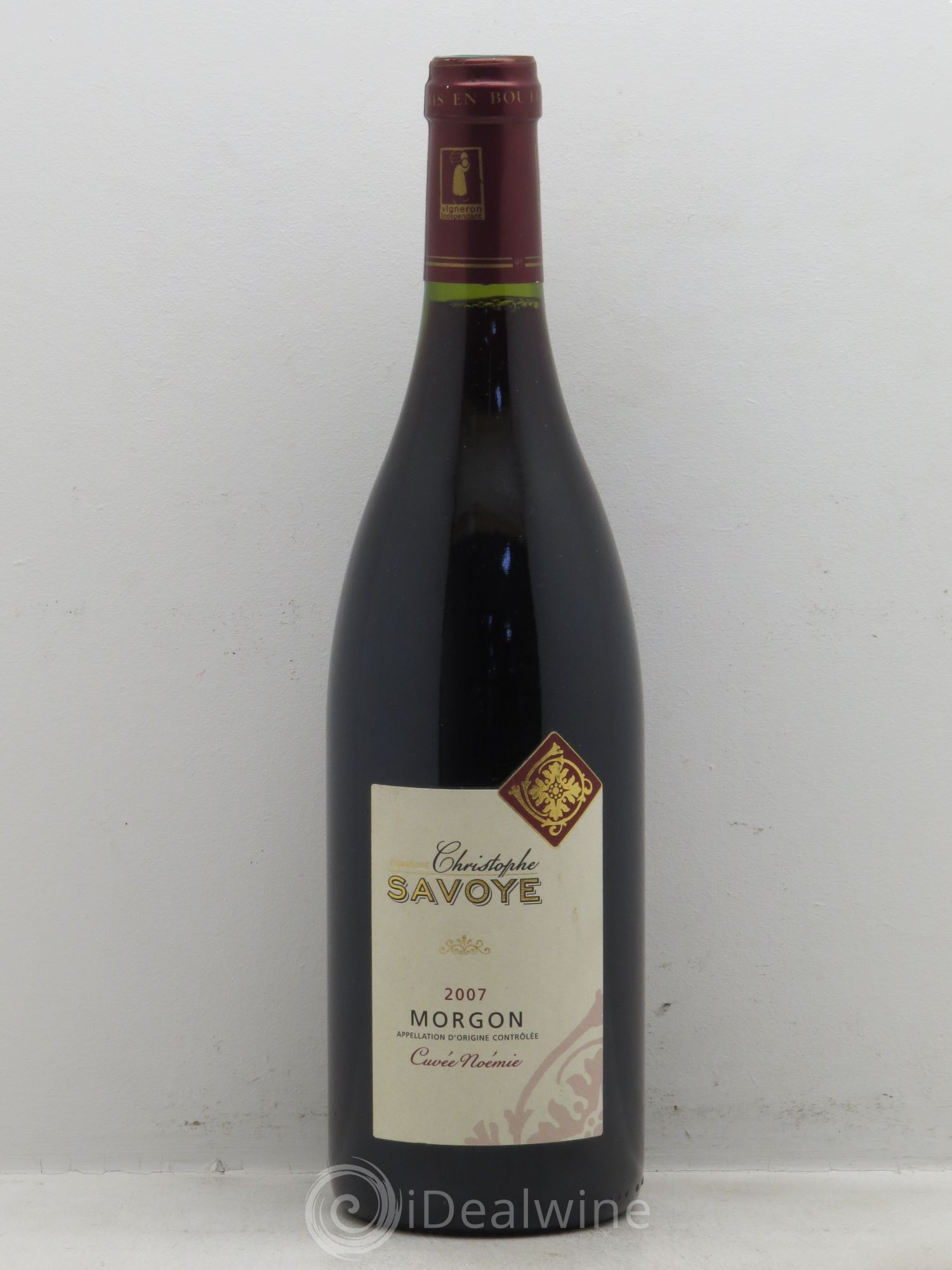 Morgon Domaine Christophe Savoye Cuvée Noémie (sans prix de réserve - no reserve) 2007 - Posten von 1 Flasche - 0