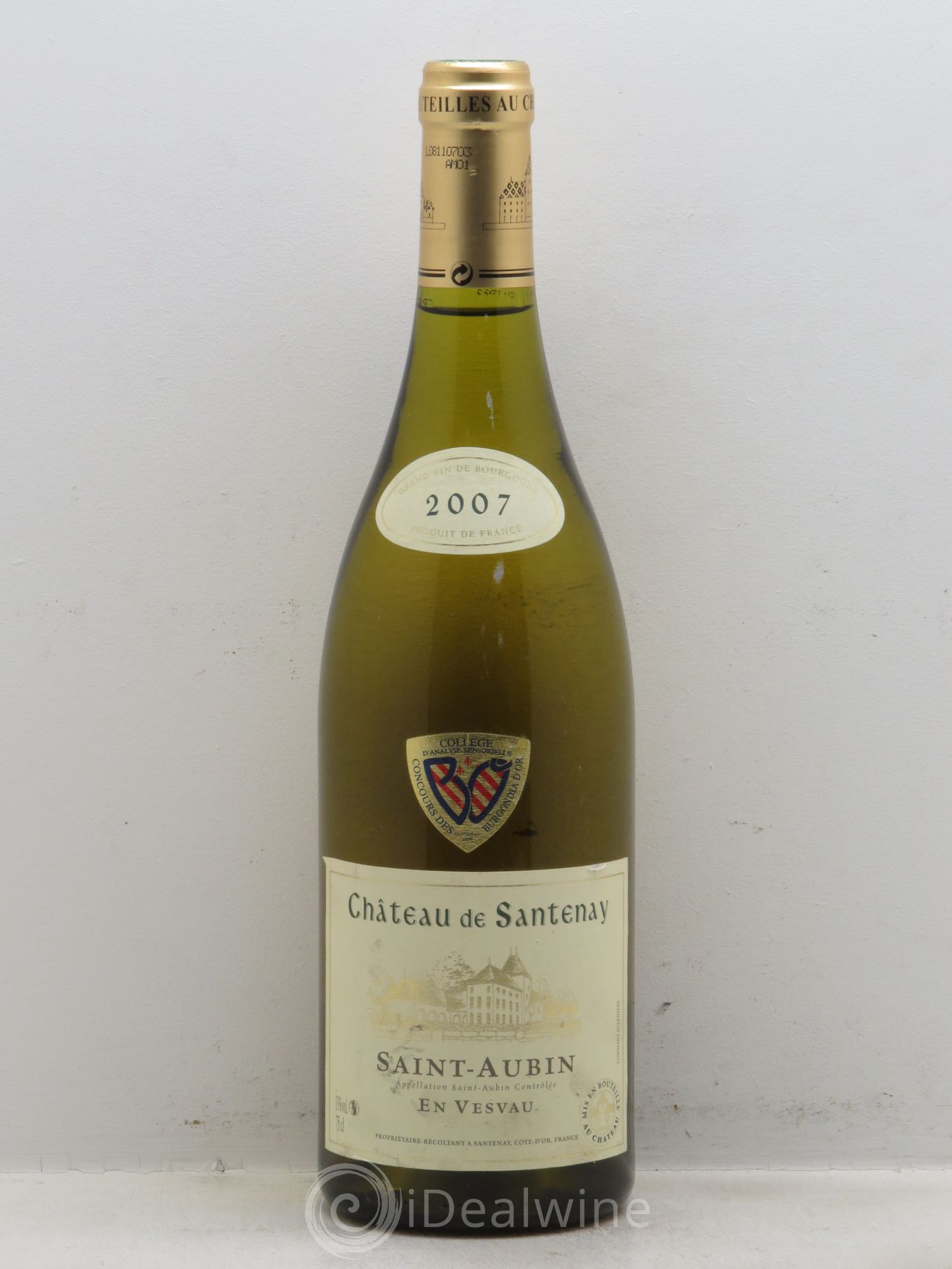 Saint-Aubin En Vesvau Château Santenay (sans prix de réserve - no reserve) 2007 - Posten von 1 Flasche - 0