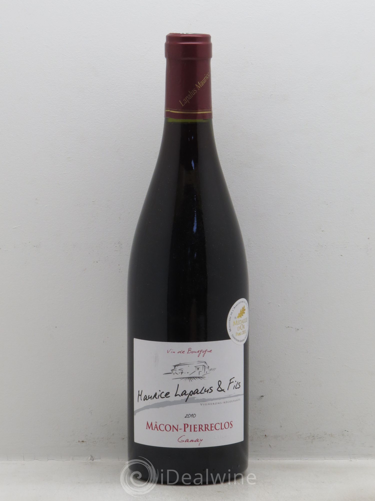 Divers Maçon pierre clos Gamay M.Lapalus et fils (sans prix de réserve - no reserve) 2010 - Posten von 1 Flasche - 0