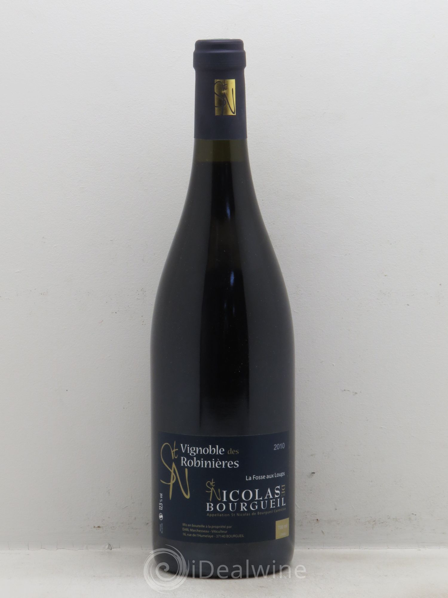 Saint-Nicolas de Bourgueil Domaine des Robinières la fosse aux loups (sans prix de réserve) 2010 - Posten von 1 Flasche - 0