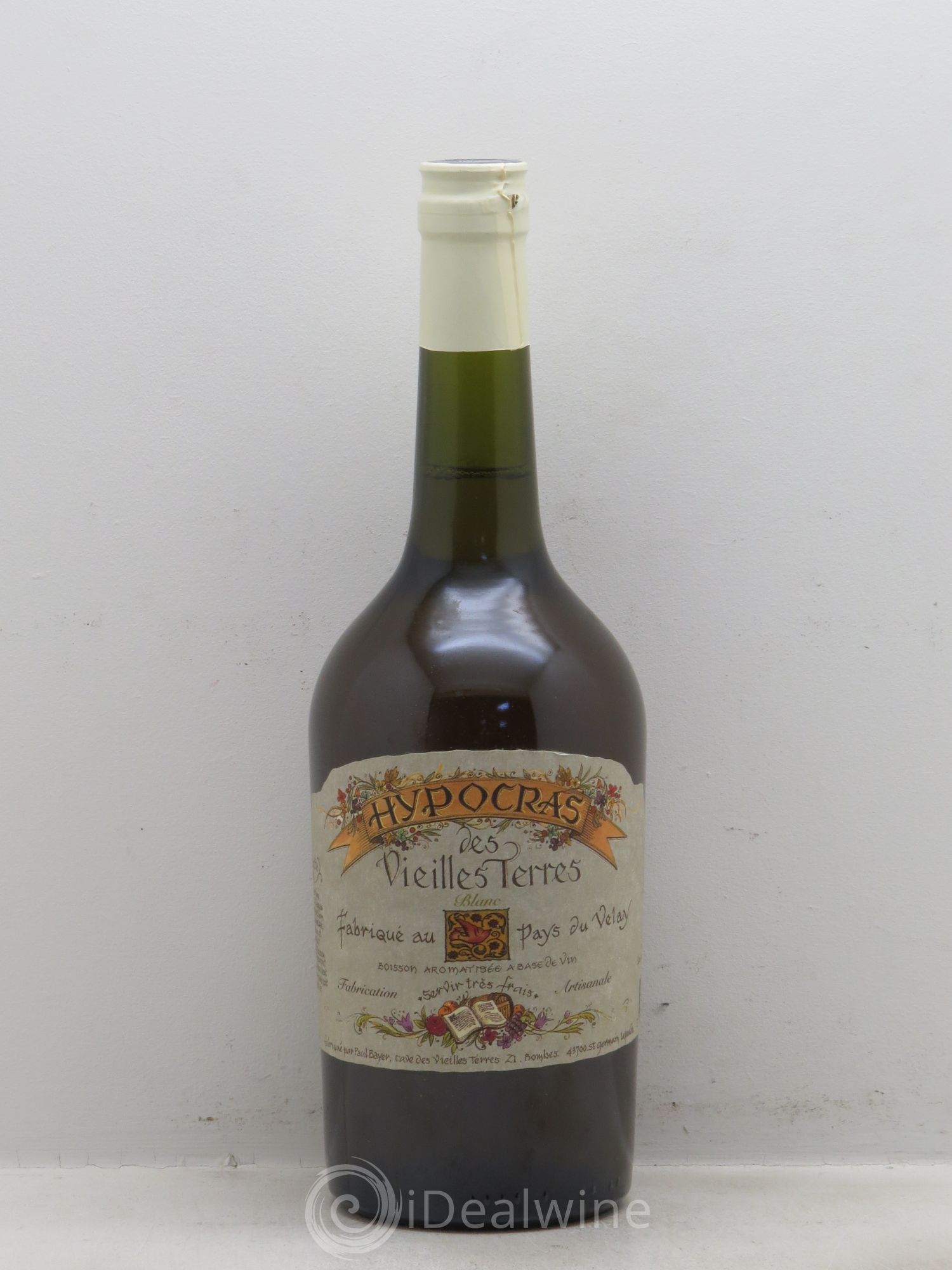 Alcools divers Hypocras des vieilles terres Velay Paul Bayer (sans prix de réserve - no reserve) - Lotto di 1 bottiglia - 0