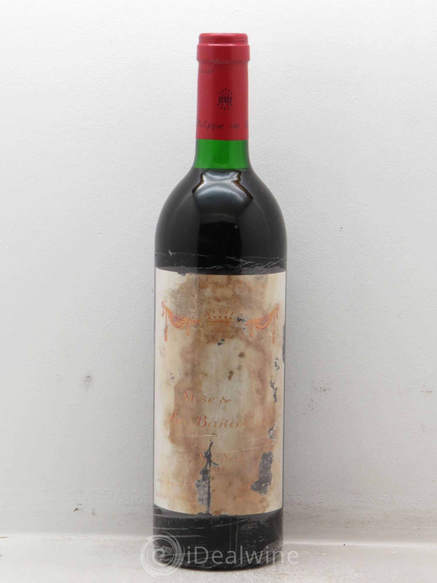 Bordeaux Mise de la Baronnie (sans prix de réserve-no reserve) 1989 - Posten von 1 Flasche - 0