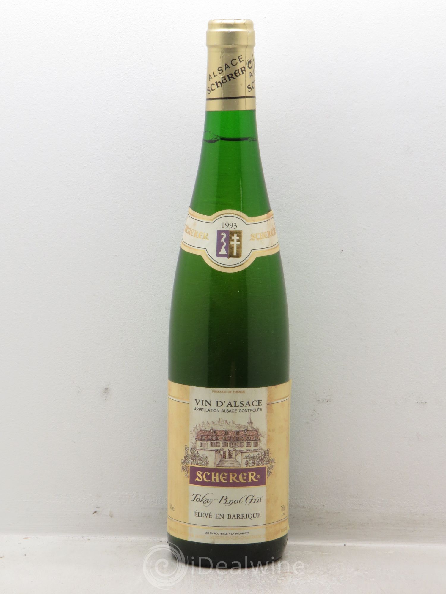 Pinot Gris Scherer (sans prix de réserve-no reserve) 1993 - Posten von 1 Flasche - 0