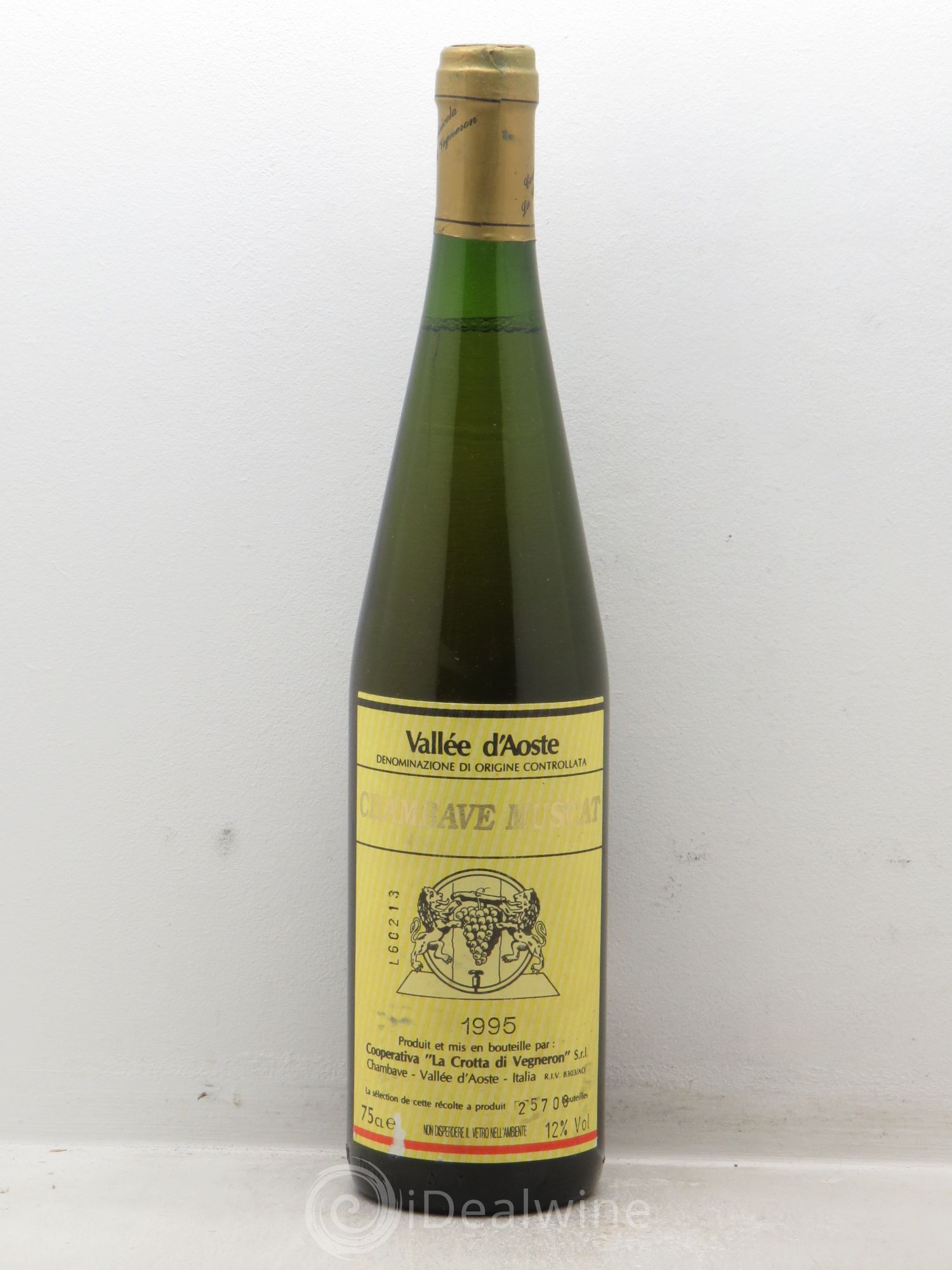 Muscat Chambave Vallée d'Aoste (sans prix de réserve-no reserve) 1995 - Posten von 1 Flasche - 0