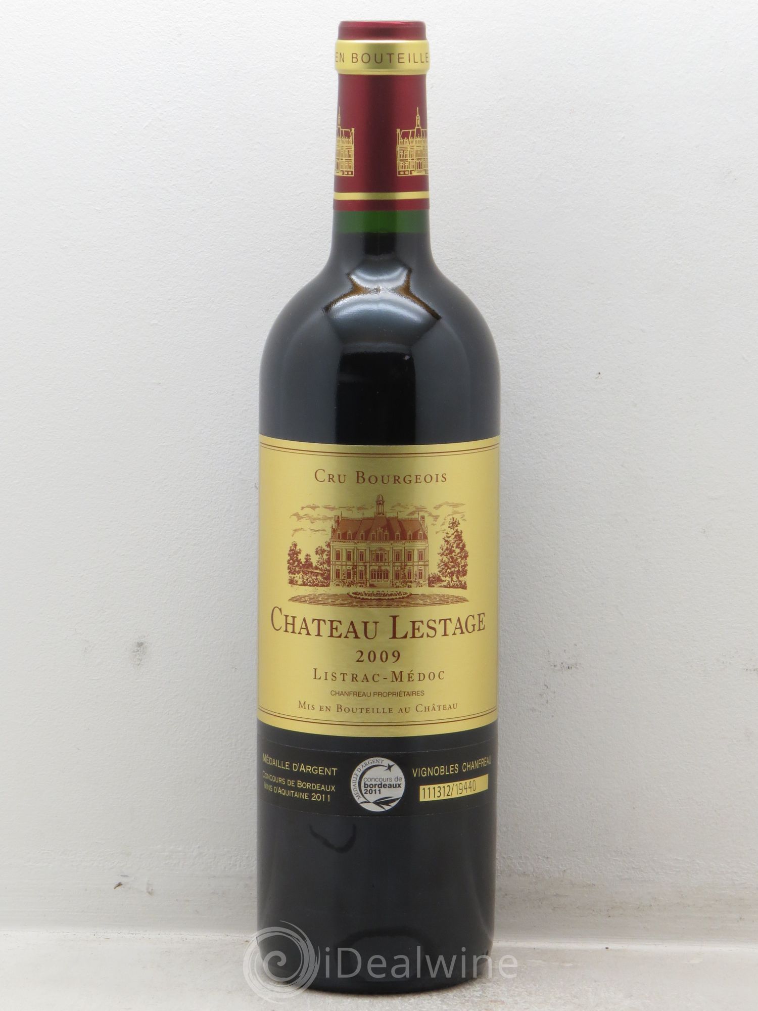 Château Lestage Cru Bourgeois (sans prix de réserve-no reserve) 2009 - Posten von 1 Flasche - 0