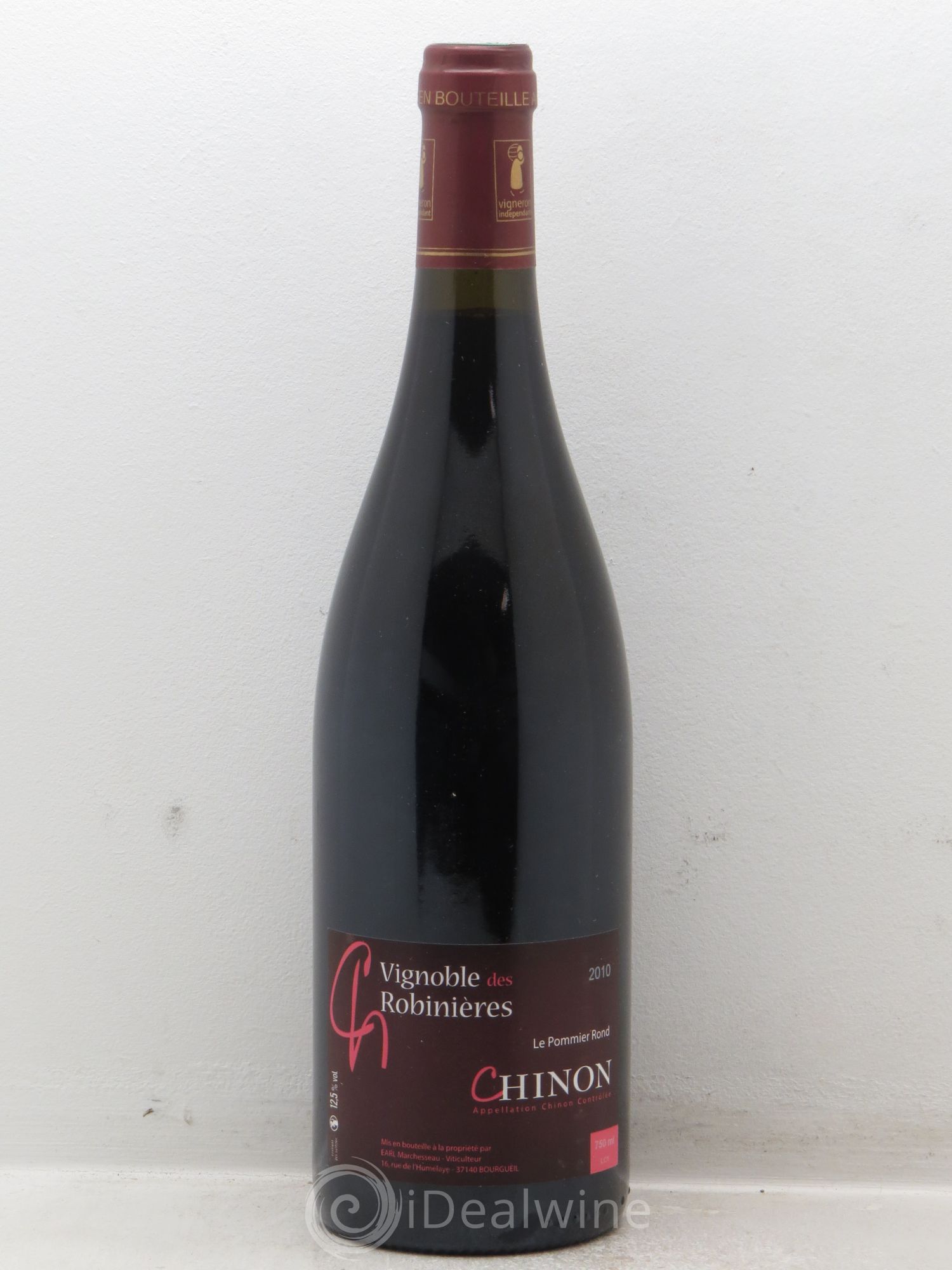 Chinon Domaine des Robinières (sans prix de réserve-no reserve) 2010 - Posten von 1 Flasche - 0