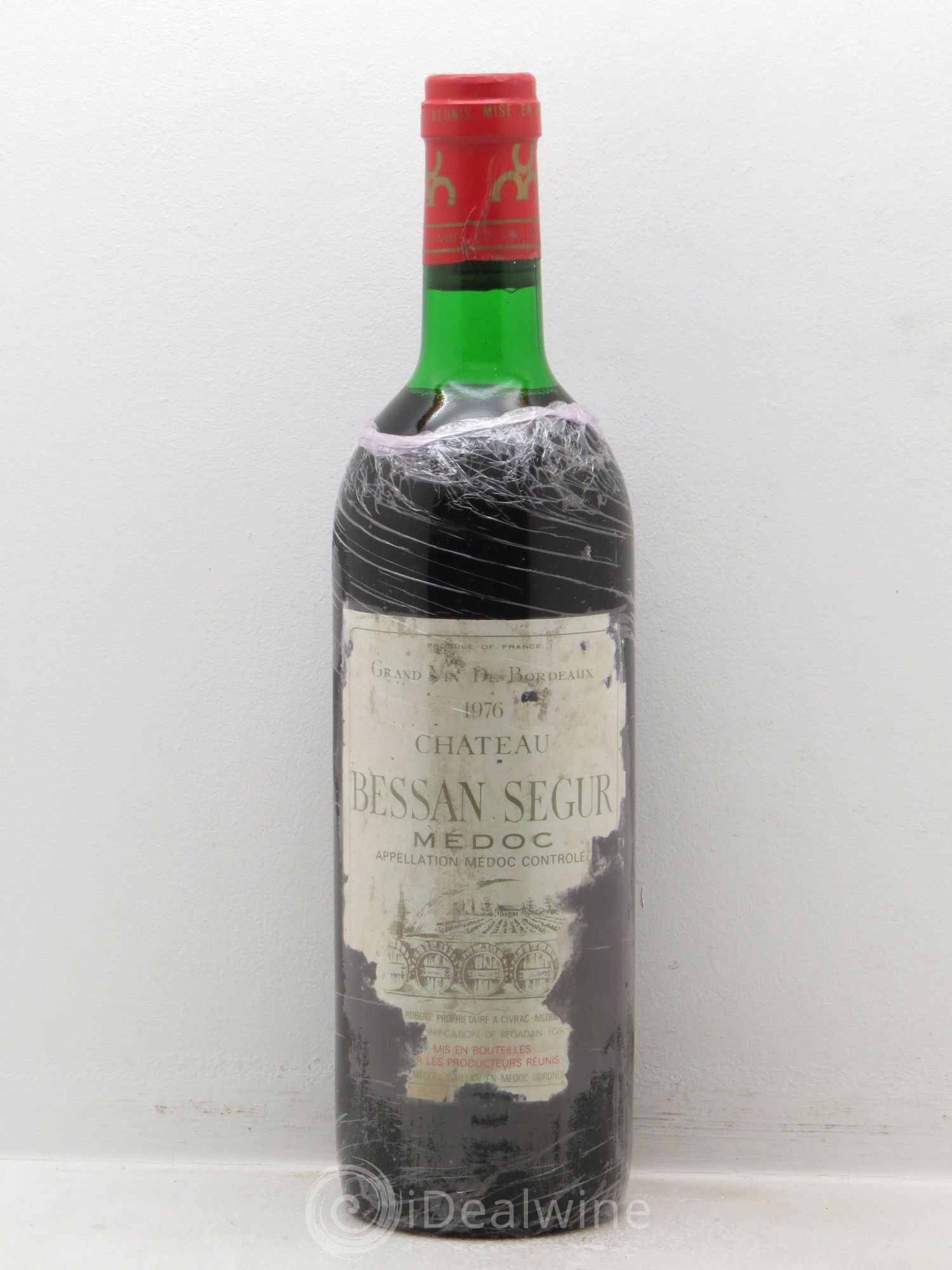 Médoc Château Bessan Ségur (sans prix de reserve) 1976 - Posten von 1 Flasche - 0