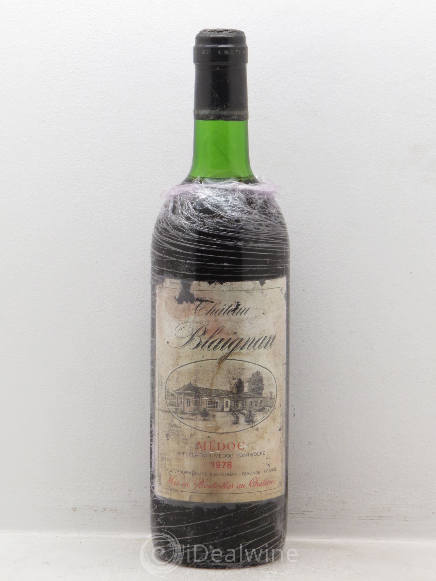 Château Blaignan Cru Bourgeois (sans prix de reserve) 1978 - Lot de 1 bouteille - 0