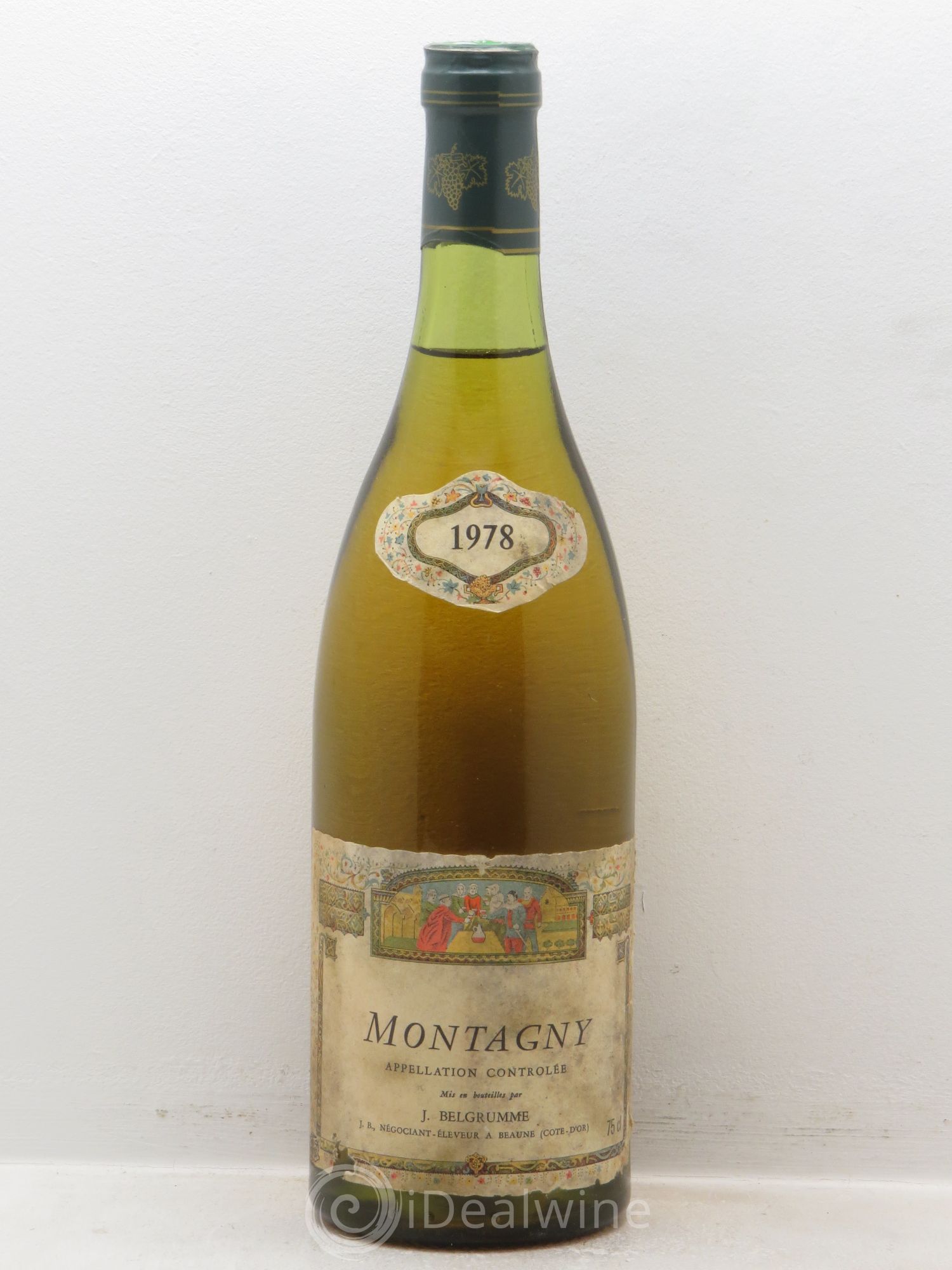 Bourgogne J.Belgrumme (sans prix de reserve) 1978 - Posten von 1 Flasche - 0