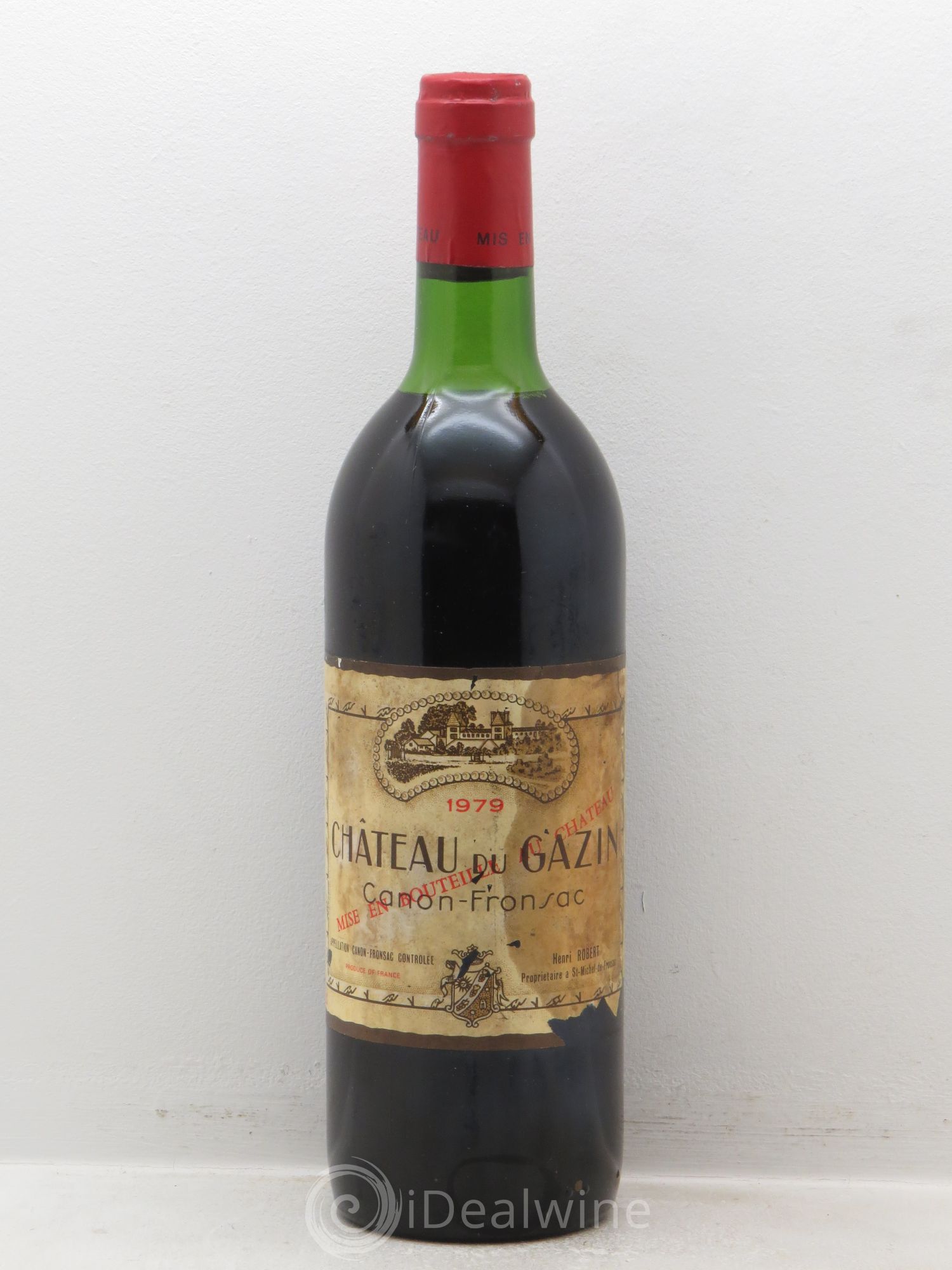 Canon-Fronsac Château du Gazin (sans prix de reserve) 1979 - Posten von 1 Flasche - 0