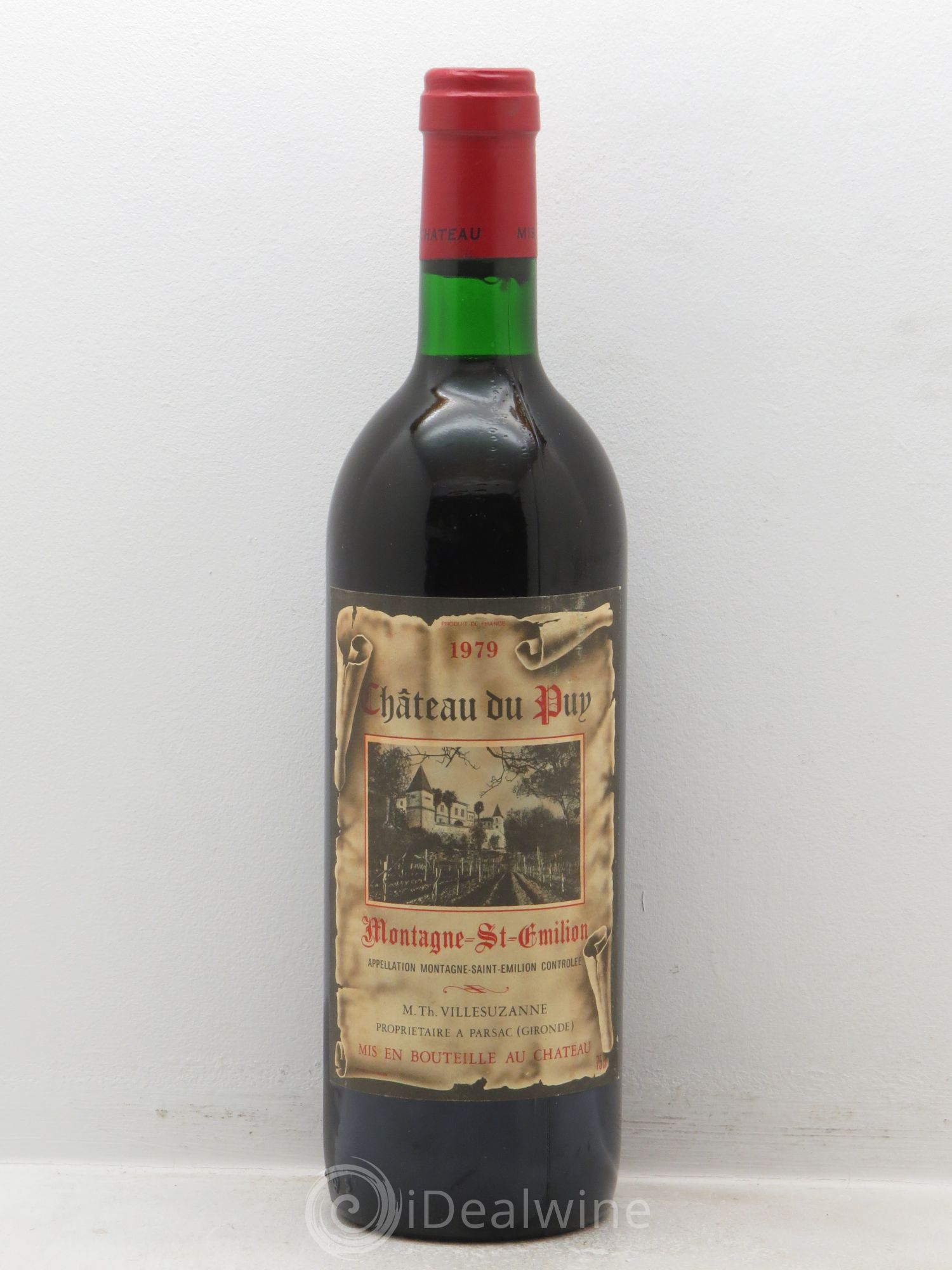 Montagne Saint-Émilion Château du Puy (sans prix de reserve) 1979 - Posten von 1 Flasche - 0
