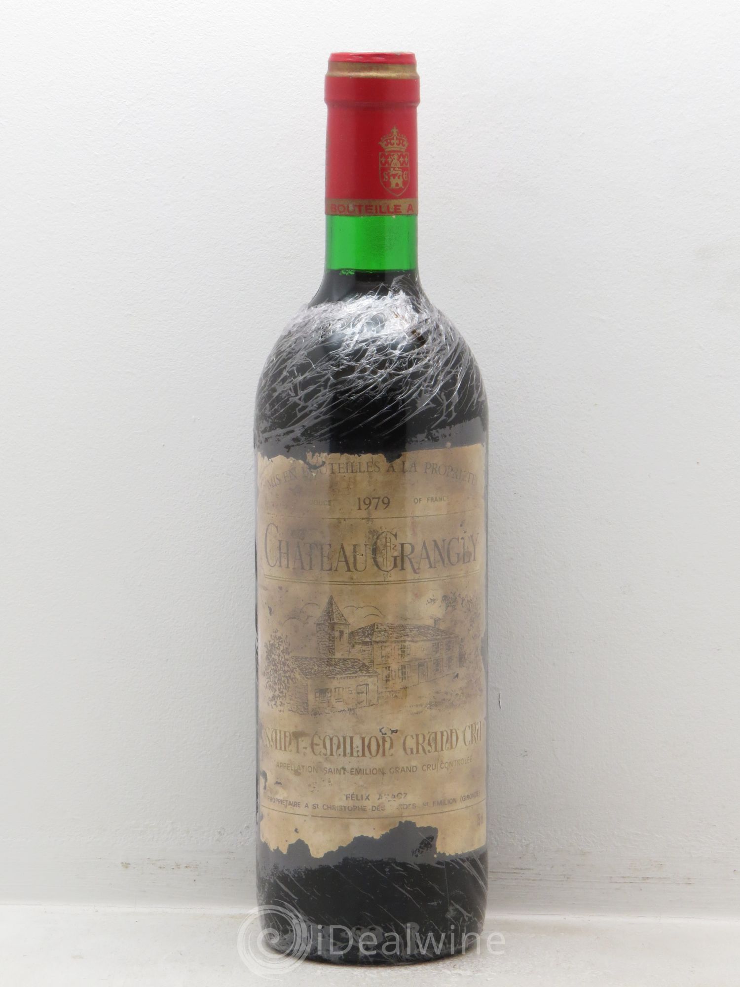 Saint-Émilion Château Grangey (sans prix de reserve) 1979 - Posten von 1 Flasche - 0