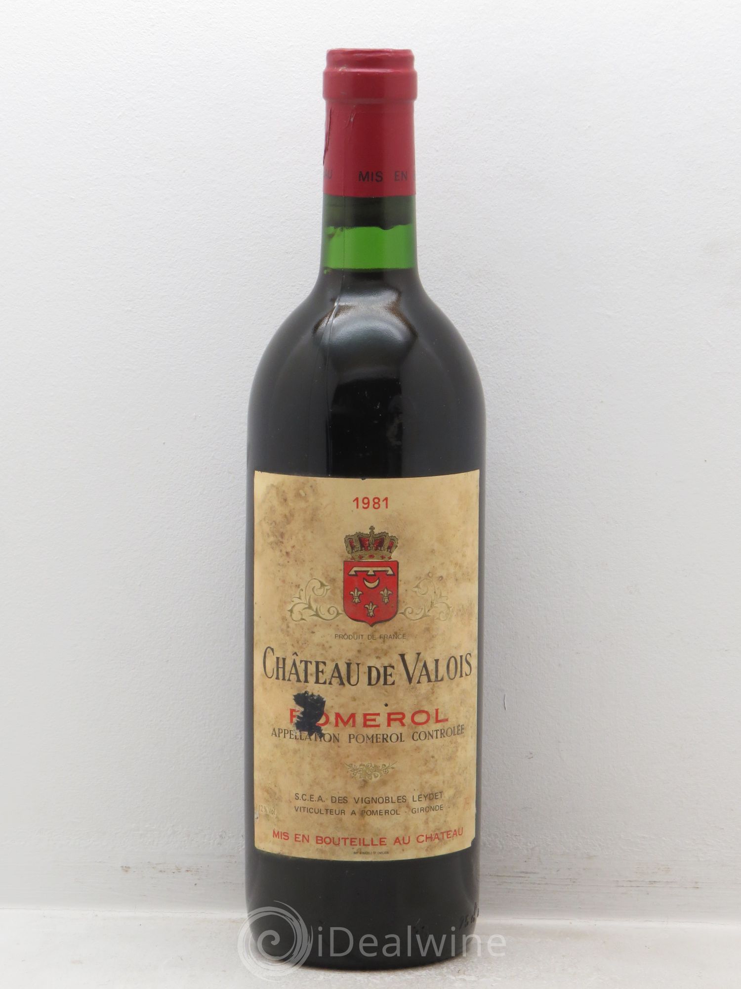 Château de Valois (Sans prix de reserve) 1981 - Posten von 1 Flasche - 0