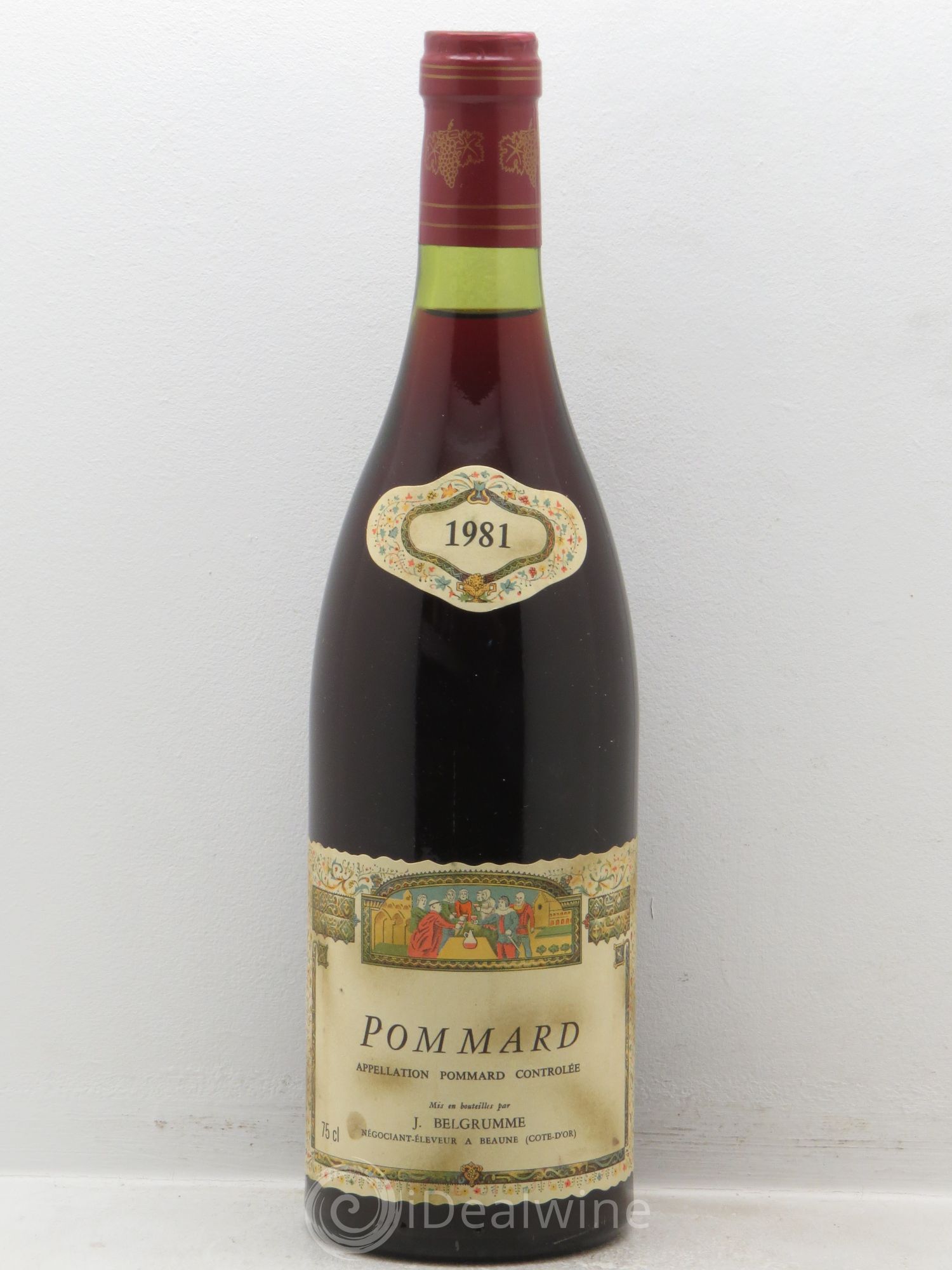 Pommard J.Belgrumme (sans prix de réserve) 1981 - Posten von 1 Flasche - 0