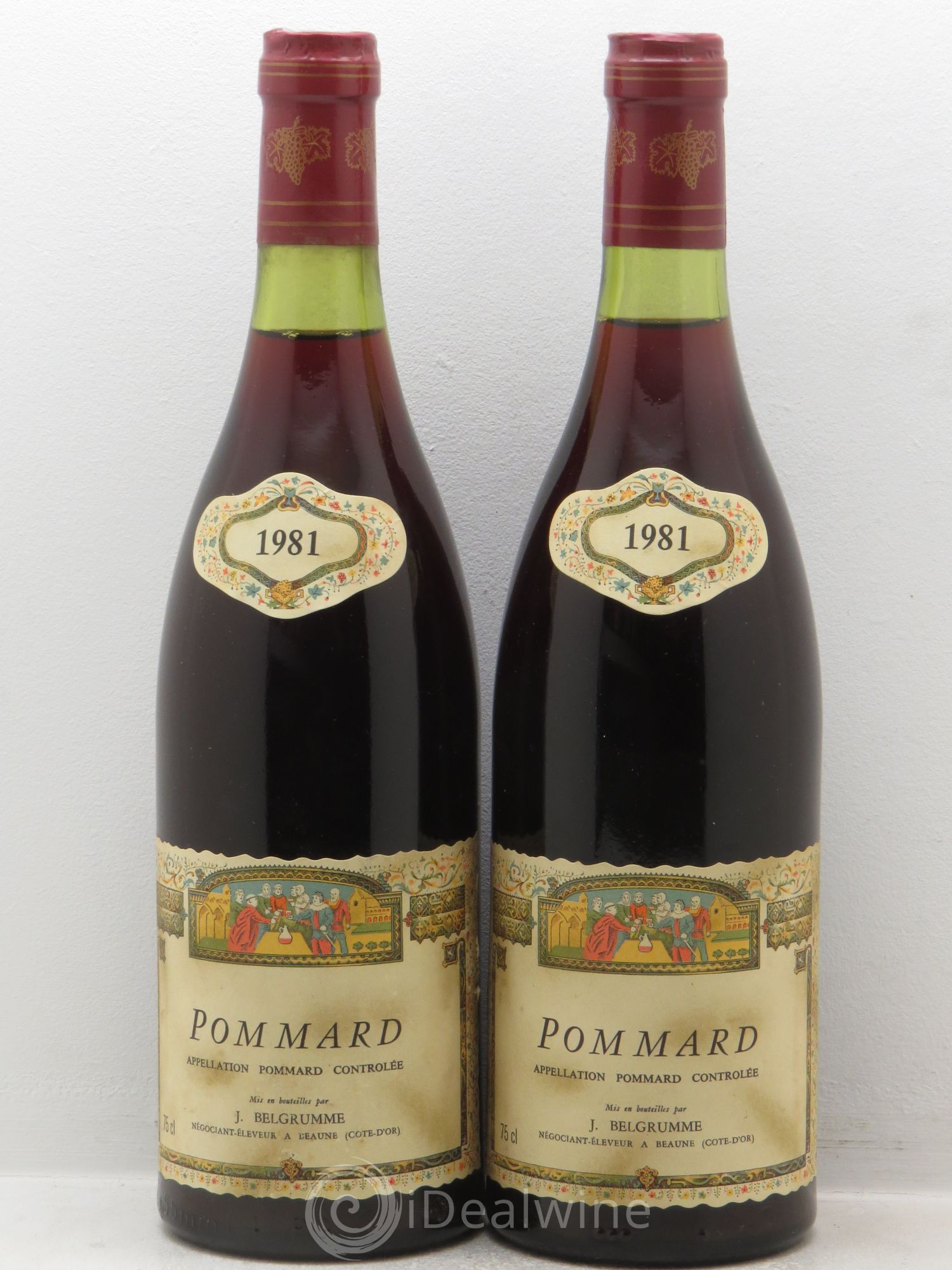 Pommard J.Belgrumme (sans prix de réserve) 1981 - Posten von 2 Flaschen - 0