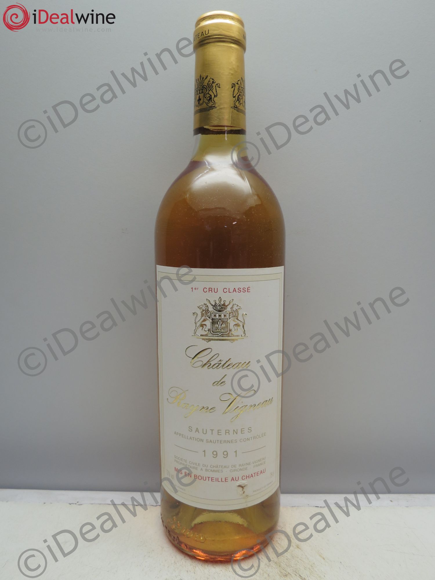 Château de Rayne Vigneau 1er Grand Cru Classé 1991 - Lotto di 1 bottiglia - 0