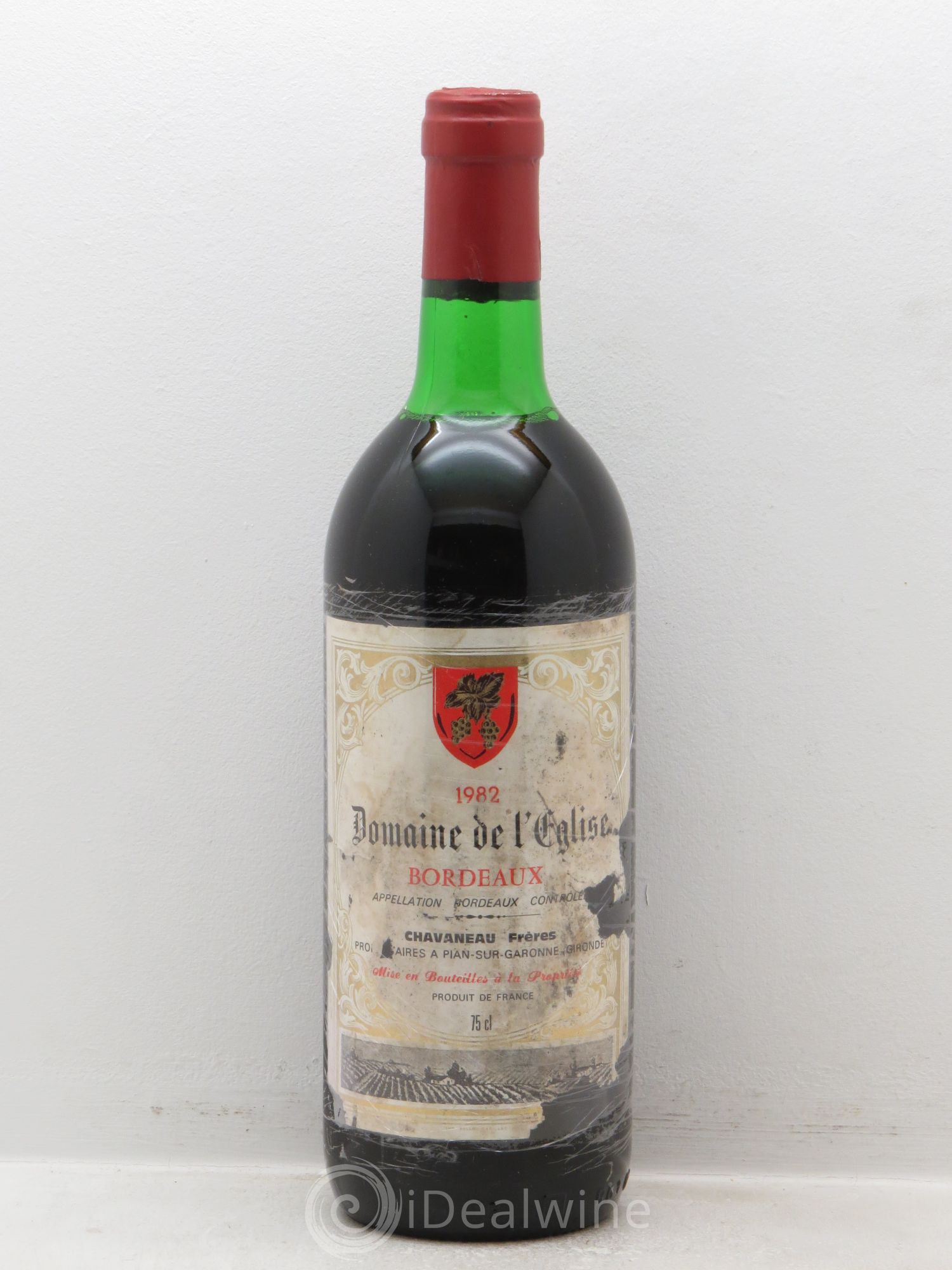 Bordeaux Domaine de l'Eglise (sans prix de réserve) 1982 - Posten von 1 Flasche - 0