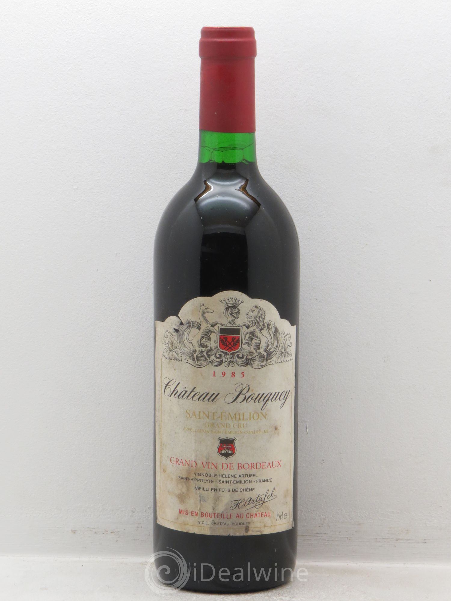 Saint-Émilion Château Bouquet (sans prix de réserve) 1985 - Posten von 1 Flasche - 0