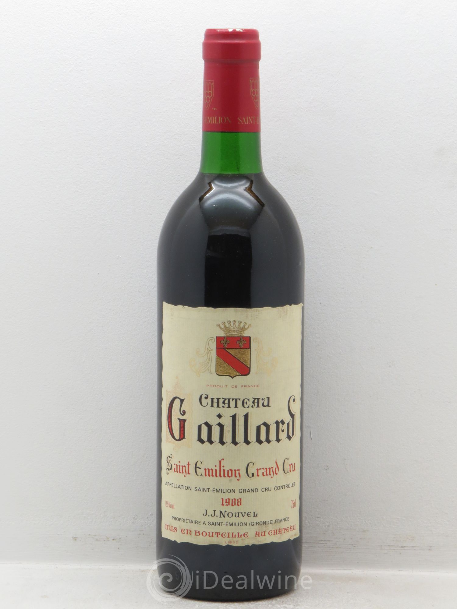 Saint-Émilion Château Gaillard (sans prix de reserve) 1988 - Posten von 1 Flasche - 0