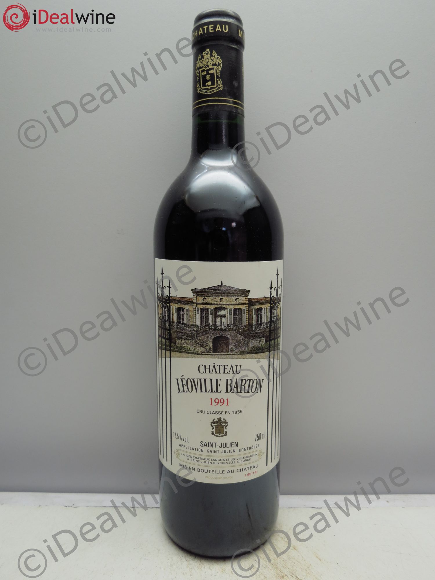 Château Léoville Barton 2ème Grand Cru Classé 1991 - Lot de 1 bouteille - 0