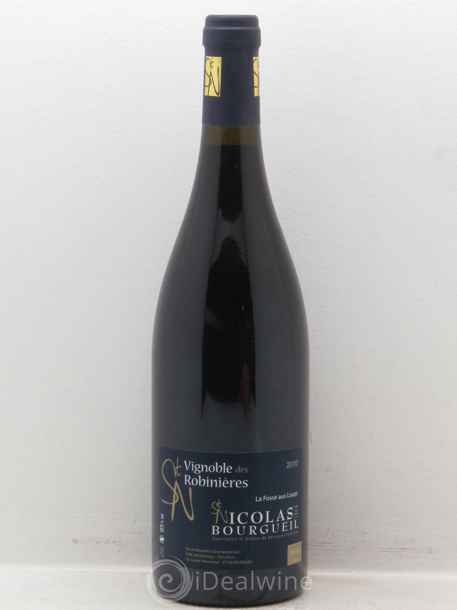 Saint-Nicolas de Bourgueil Domaine des Robinières La fosse aux loups (sans prix de réserve) 2010 - Posten von 1 Flasche - 0