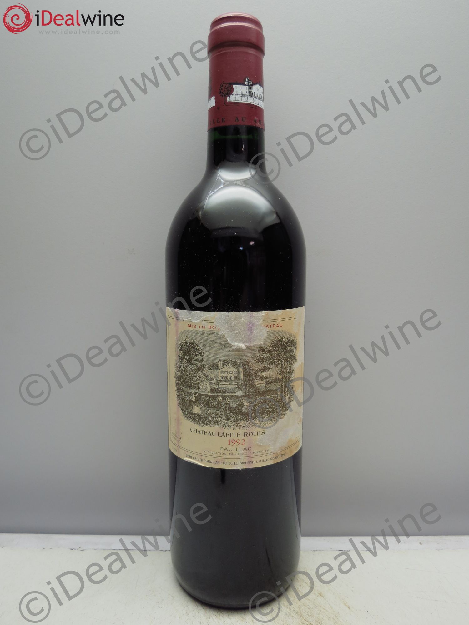 Château Lafite Rothschild 1er Grand Cru Classé 1992 - Lot de 1 bouteille - 0