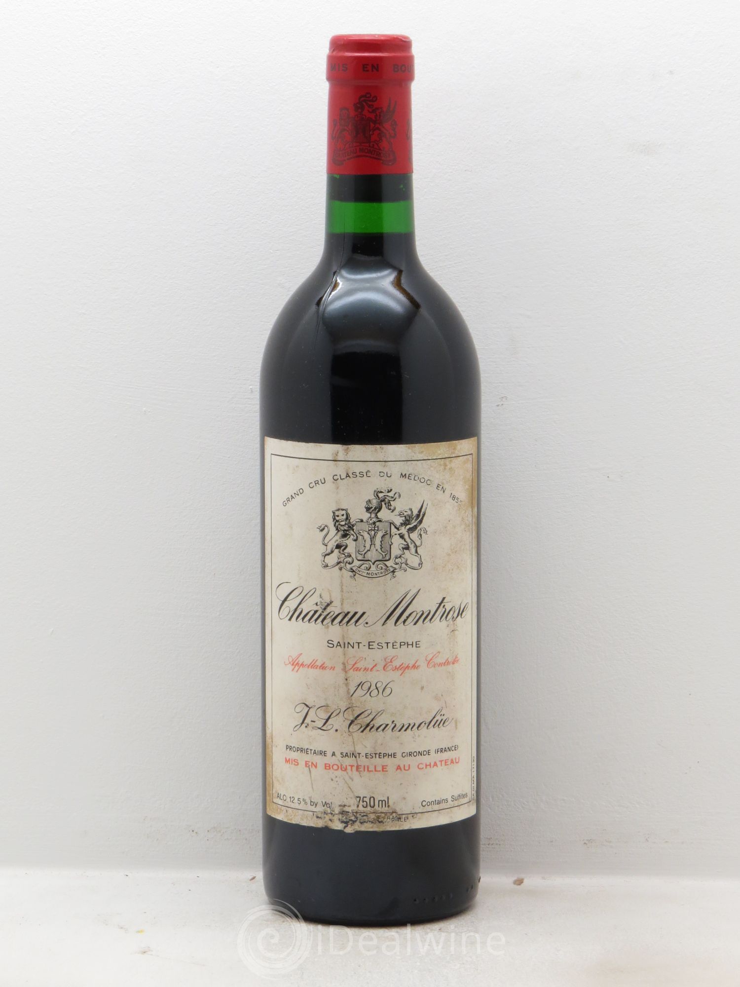 Château Montrose 2ème Grand Cru Classé (sans prix de réserve) 1986 - Lot de 1 bouteille - 0
