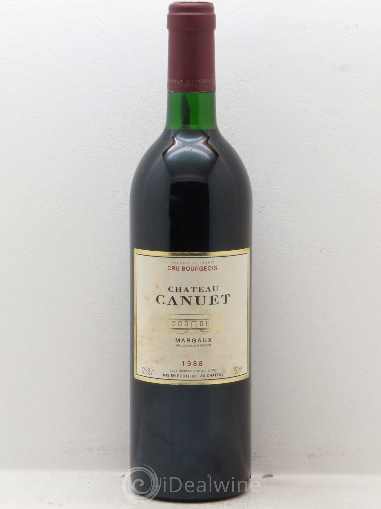 Château Canuet (sans prix de réserve) 1988 - Lot de 1 bouteille - 0
