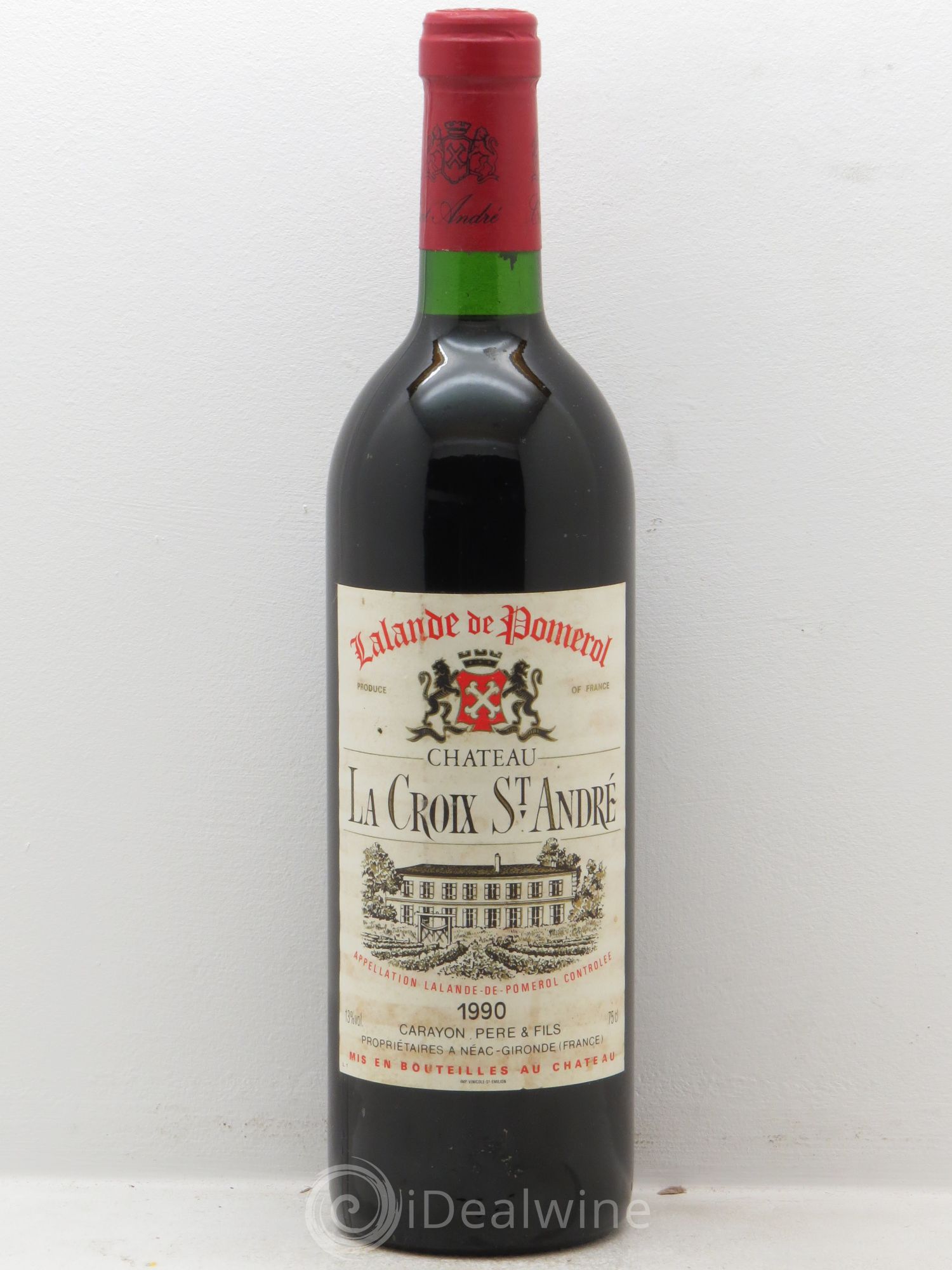 Château La Croix Saint André (sans prix de réserve) 1990 - Lot de 1 bouteille - 0