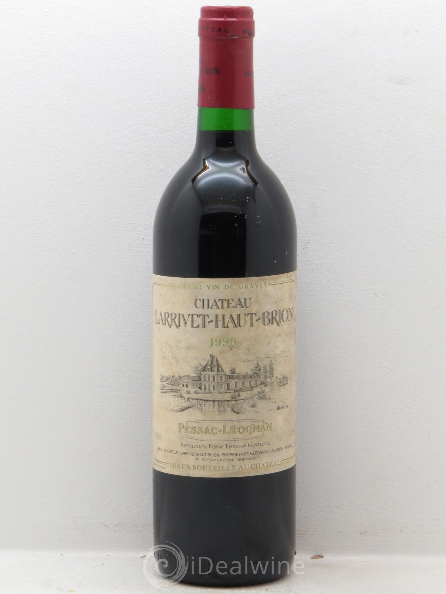 Château Larrivet Haut-Brion (sans prix de réserve) 1990 - Lot de 1 bouteille - 0
