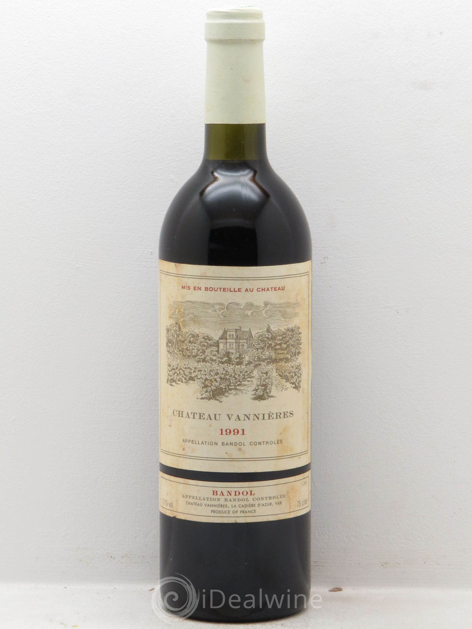 Bandol Château Vannières Éric et Charles-Éric Boisseaux (sans prix de réserve) 1991 - Lot de 1 bouteille - 0