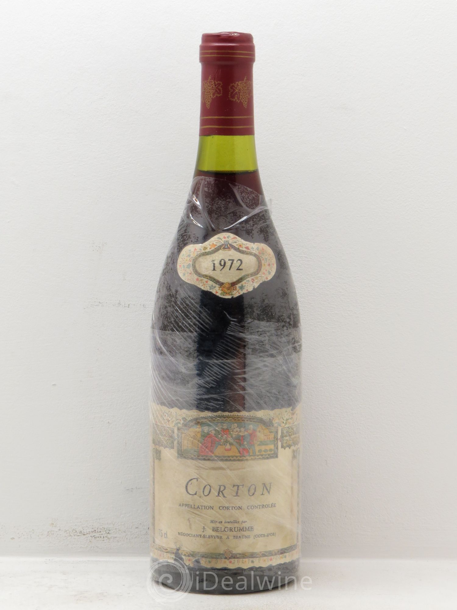 Corton Grand Cru J.Belgrumme (sans prix de réserve) 1972 - Posten von 1 Flasche - 0