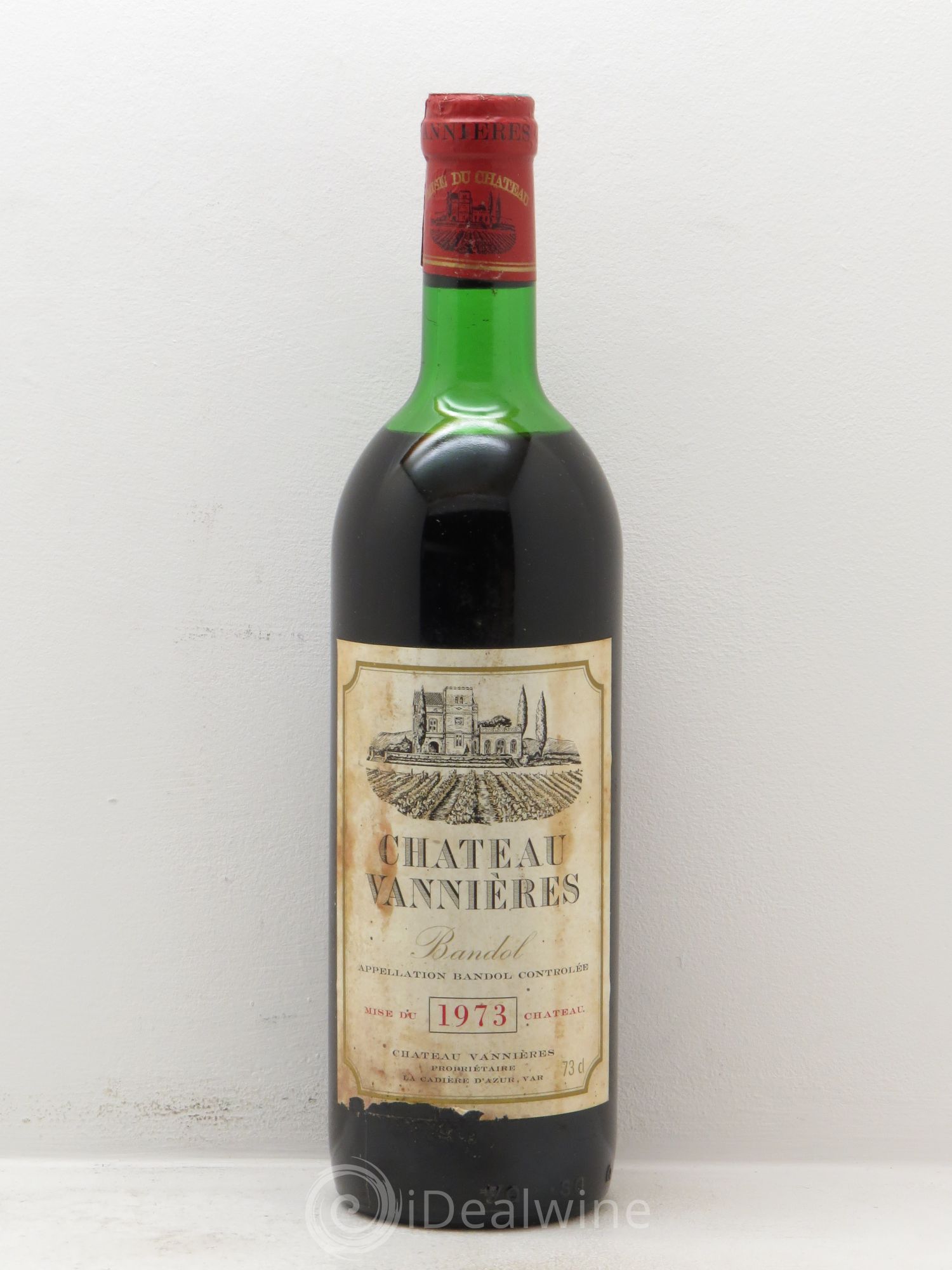 Bandol Château Vannières Éric et Charles-Éric Boisseaux (sans prix de réserve) 1973 - Lot de 1 bouteille - 0