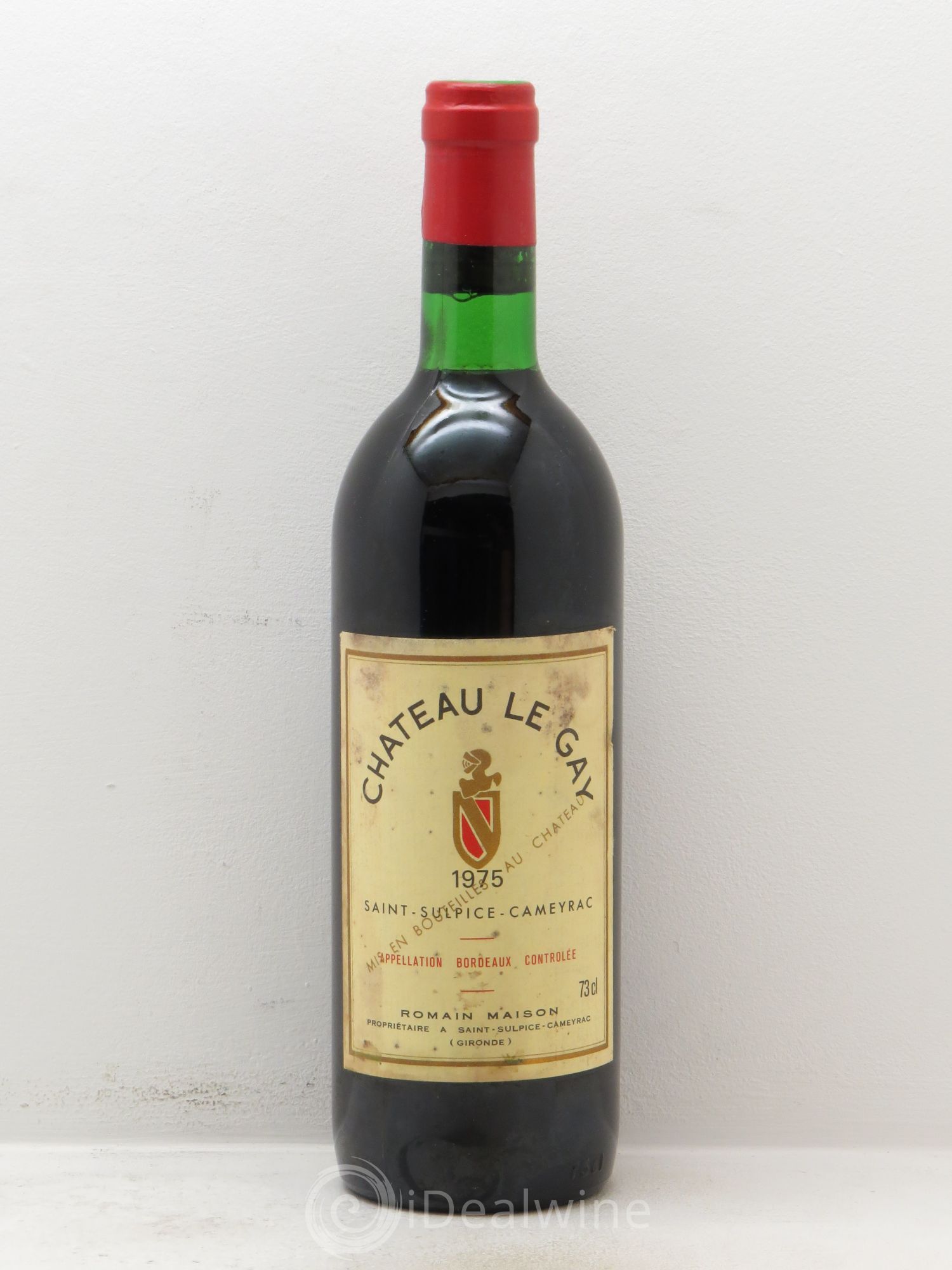 Bordeaux Château Le Gay St Sulpice Cameyrac (sans prix de réserve) 1975 - Posten von 1 Flasche - 0