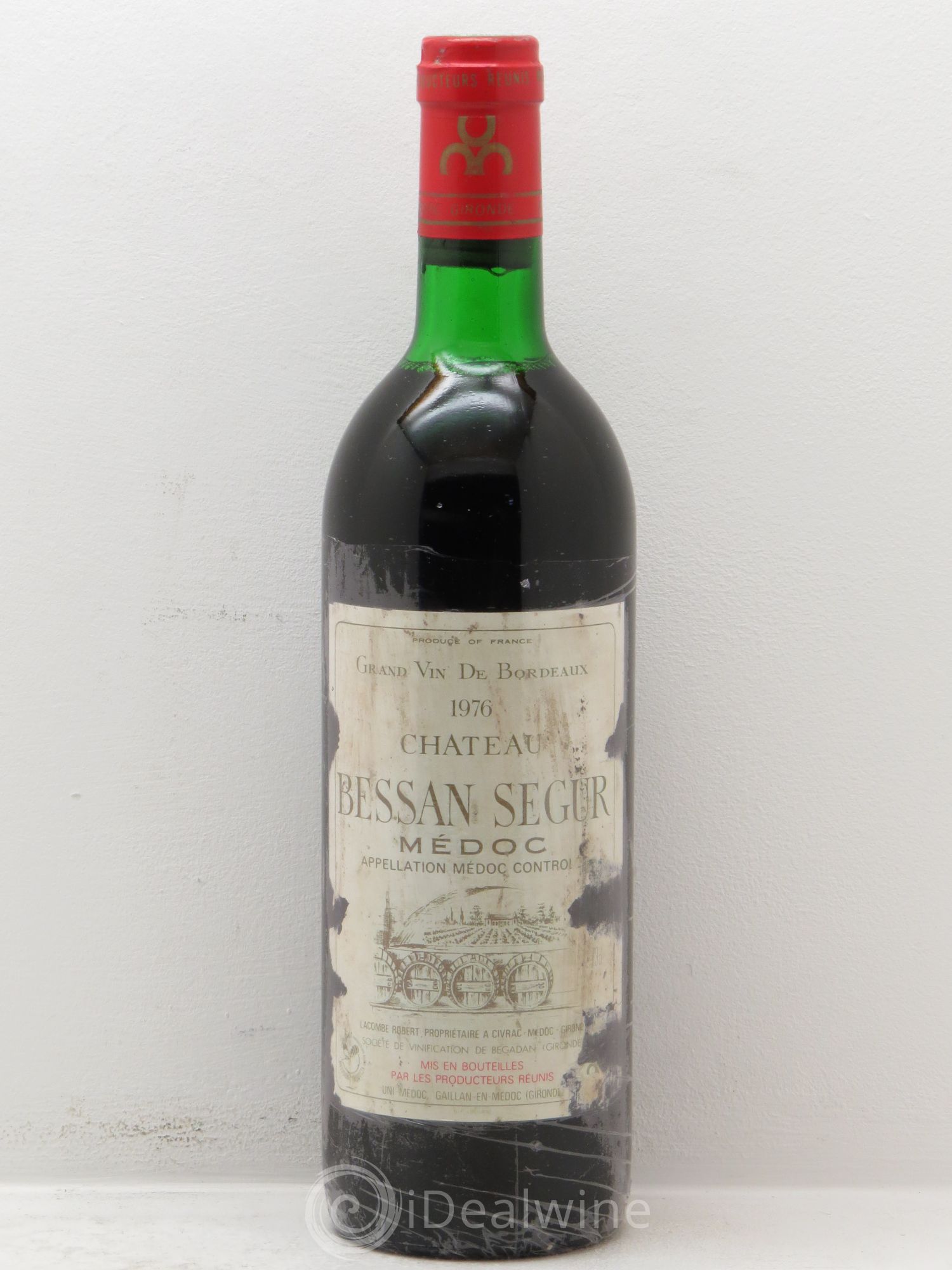 Médoc Château Bessan Segur (sans prix de réserve) 1976 - Posten von 1 Flasche - 0