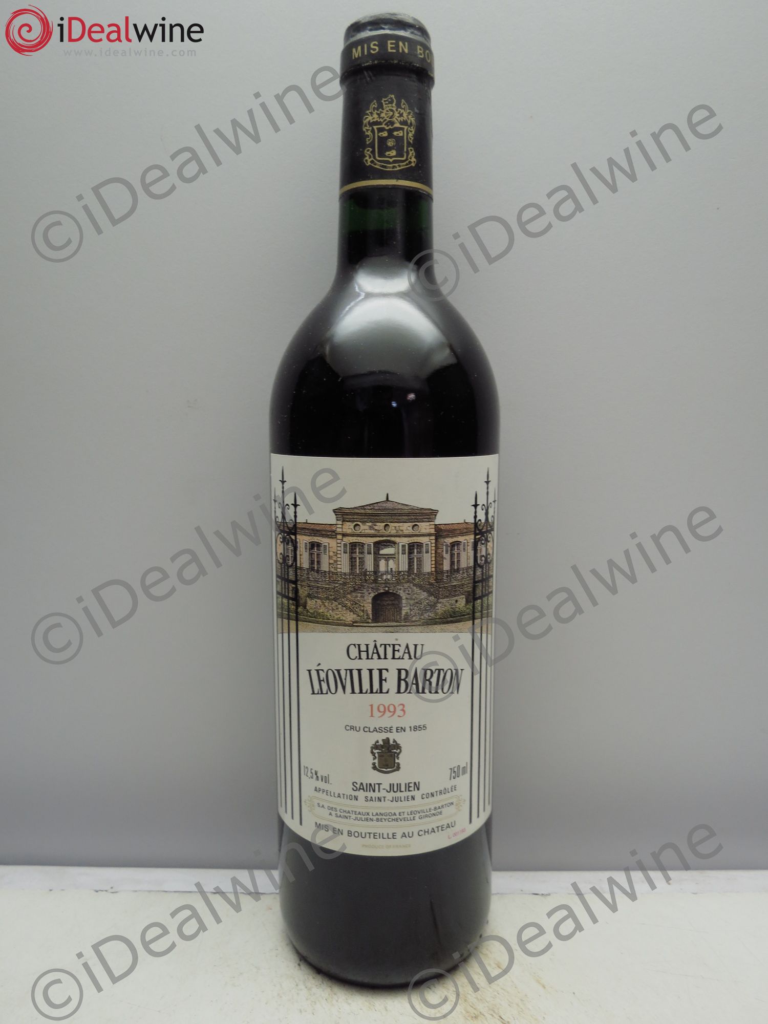Château Léoville Barton 2ème Grand Cru Classé 1993 - Lot de 1 bouteille - 0