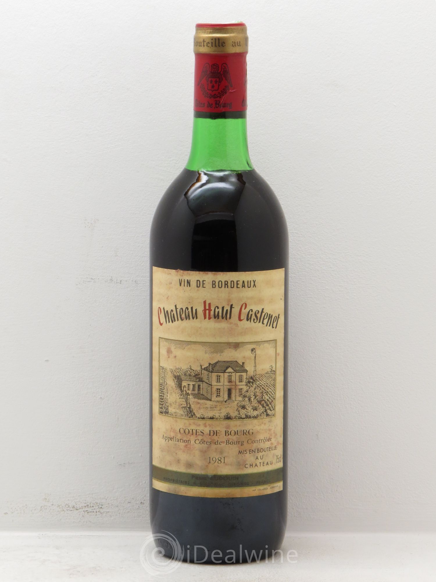 Côtes de Bourg Château Haut Castenet (sans prix de réserve) 1981 - Posten von 1 Flasche - 0